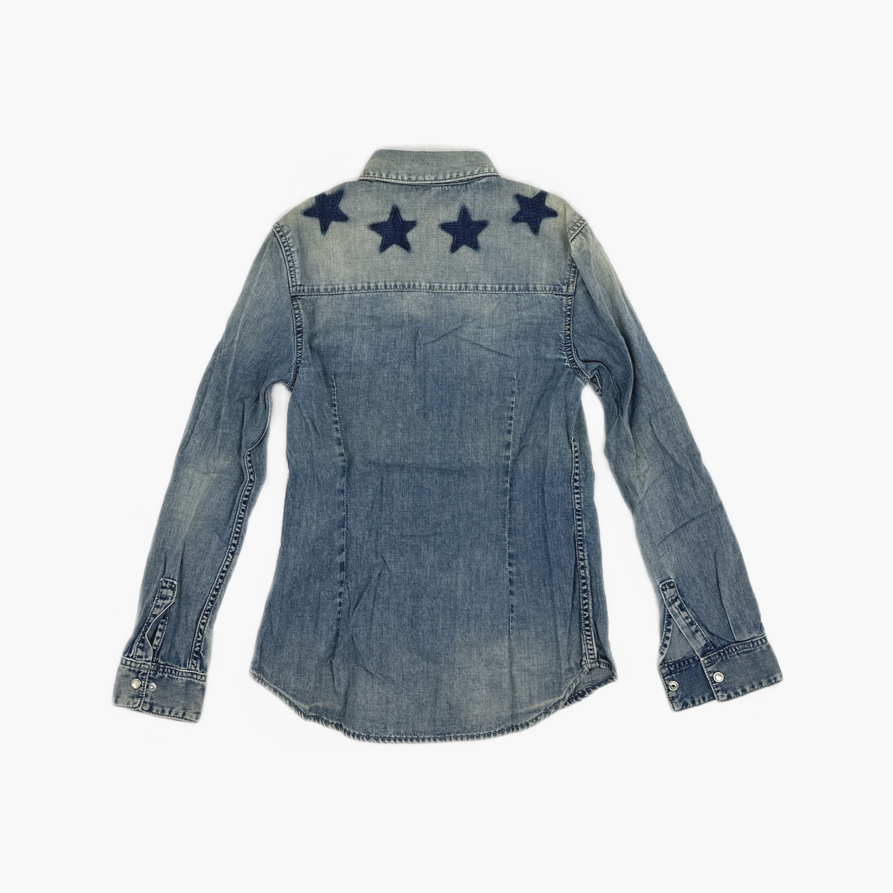 Givenchy Givenchy Star Print Denim Jacket Size XS Size US S / EU 44-46 / 1 - 2 Thumbnail