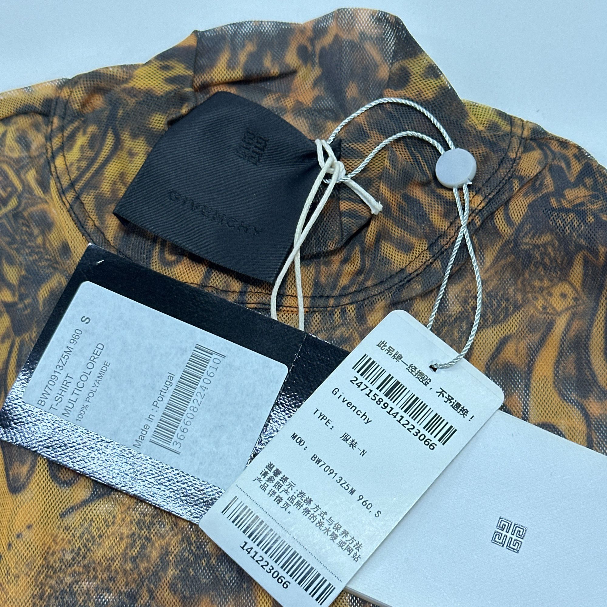 Givenchy Givenchy Flame Print Long Sleeve T-Shirt Size S Size S / US 4 / IT 40 - 5 Thumbnail