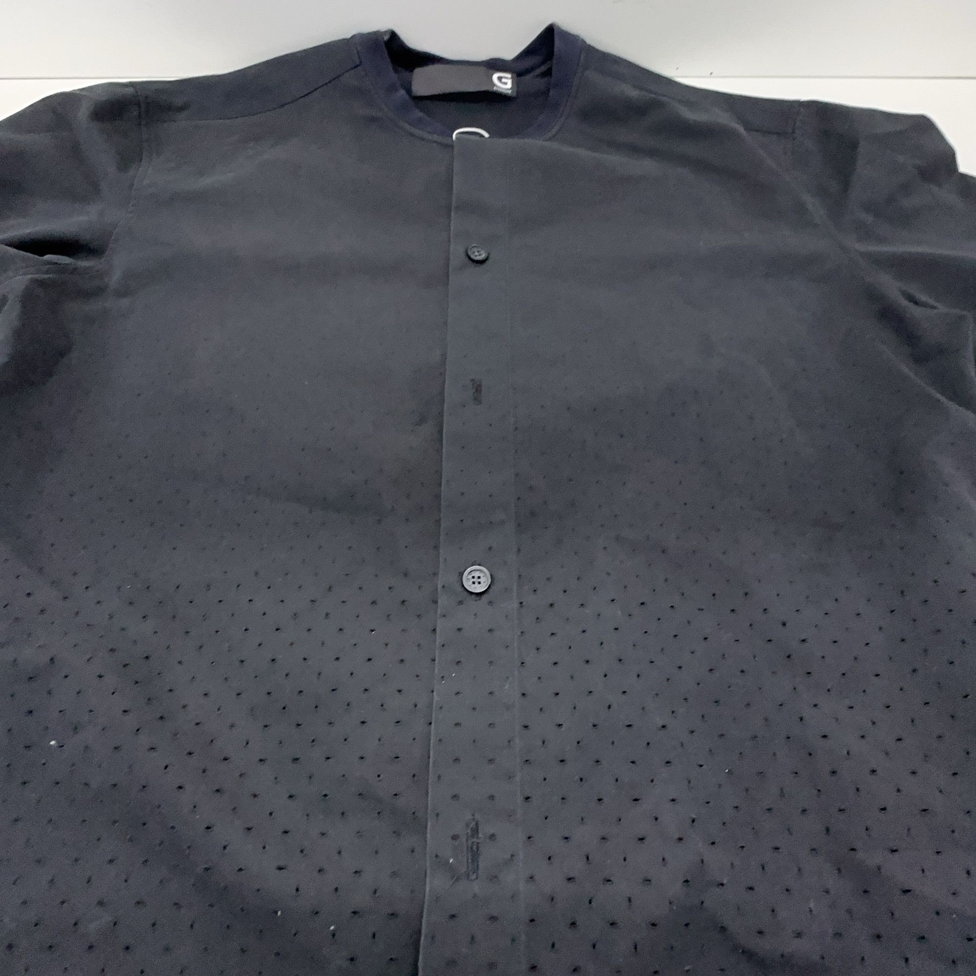 Givenchy Givenchy Perforated Detail Button Up Shirt Size M Size US M / EU 48-50 / 2 - 6 Thumbnail
