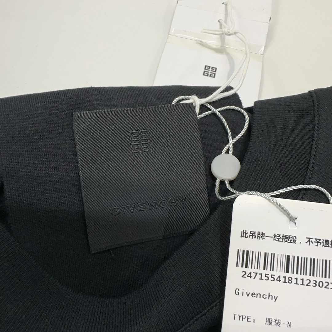 Givenchy Givenchy Logo Cotton T-Shirt Size M Size US M / EU 48-50 / 2 - 6 Thumbnail