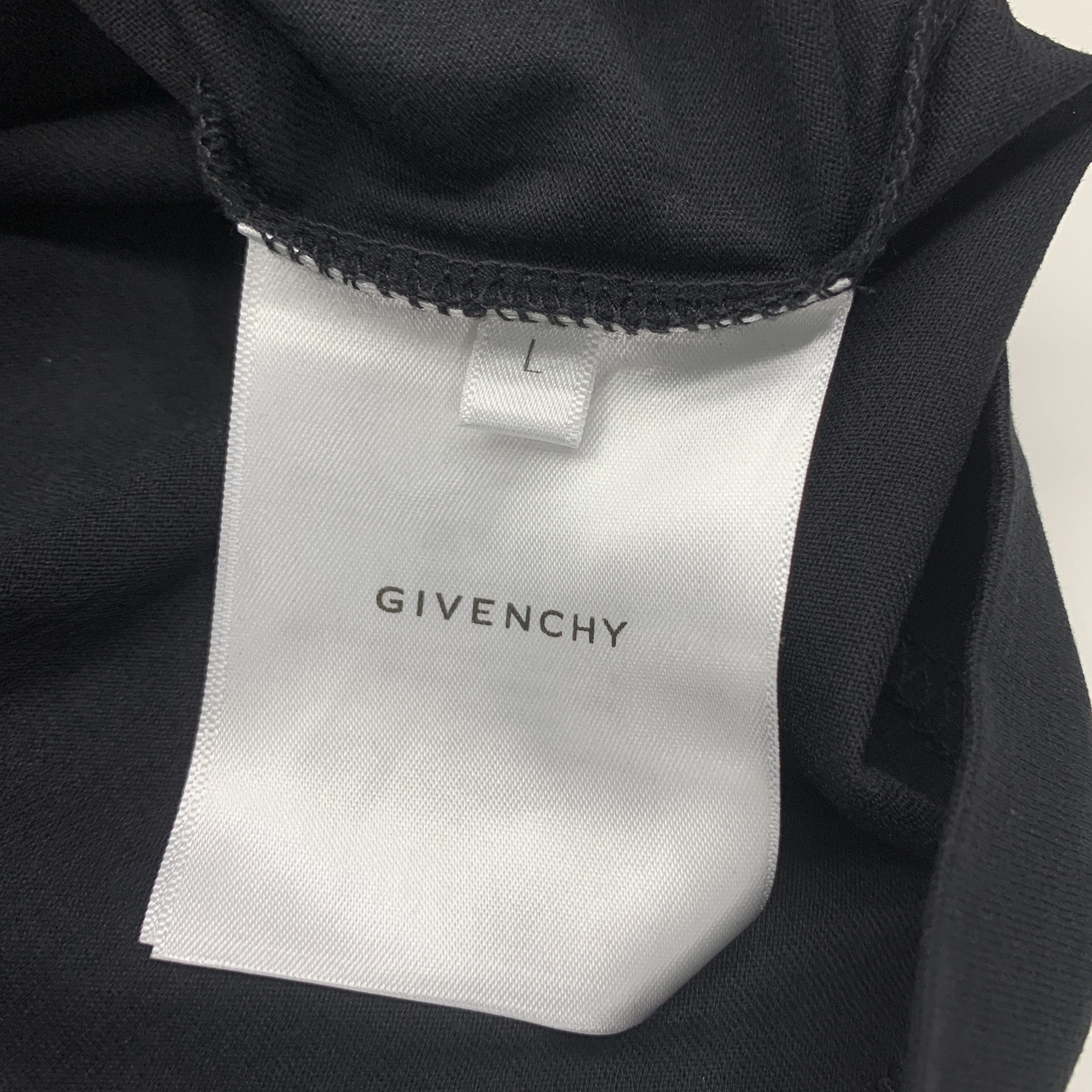 Givenchy Givenchy Rainbow Logo T-Shirt Size L Size US L / EU 52-54 / 3 - 4 Thumbnail