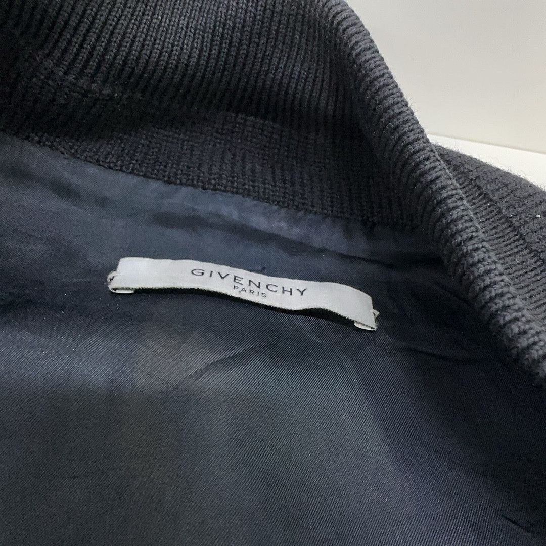 Givenchy Givenchy Star Leather Bomber Jacket Size L Size US L / EU 52-54 / 3 - 4 Thumbnail