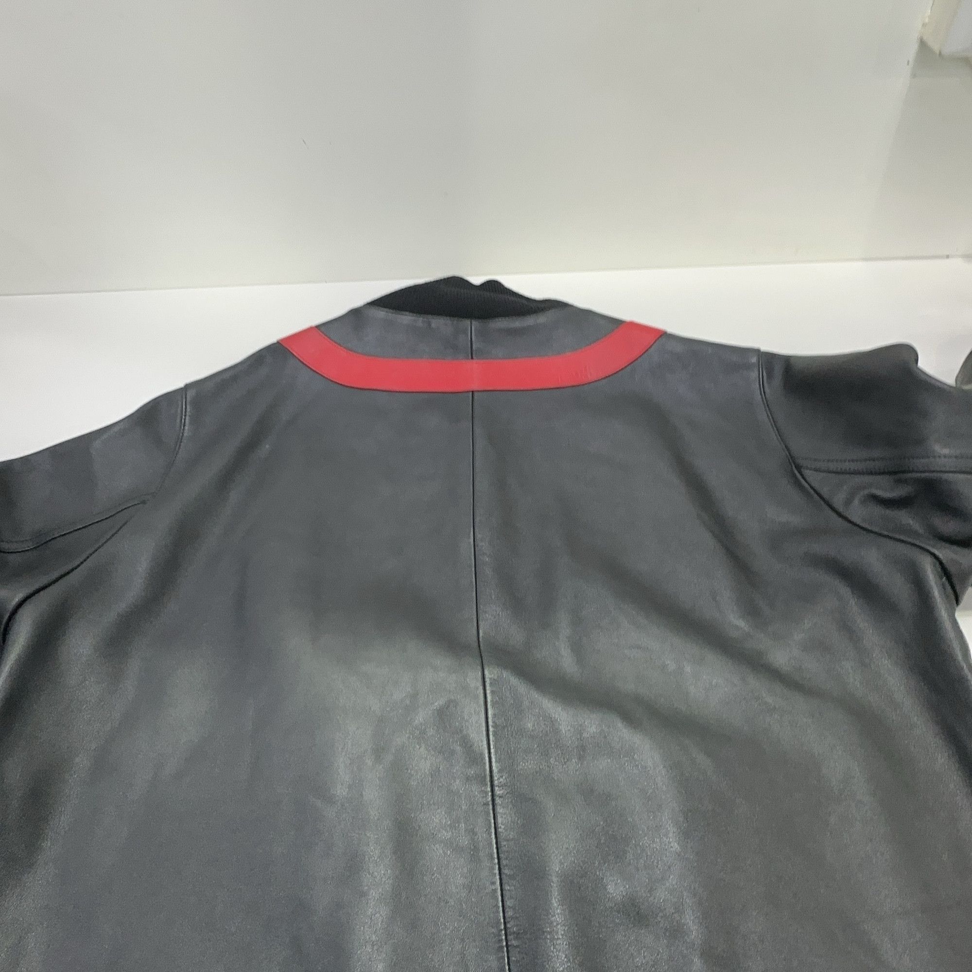 Givenchy Givenchy Star Leather Bomber Jacket Size L Size US L / EU 52-54 / 3 - 11 Thumbnail