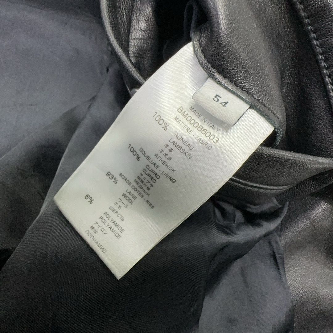 Givenchy Givenchy Star Leather Bomber Jacket Size L Size US L / EU 52-54 / 3 - 3 Thumbnail