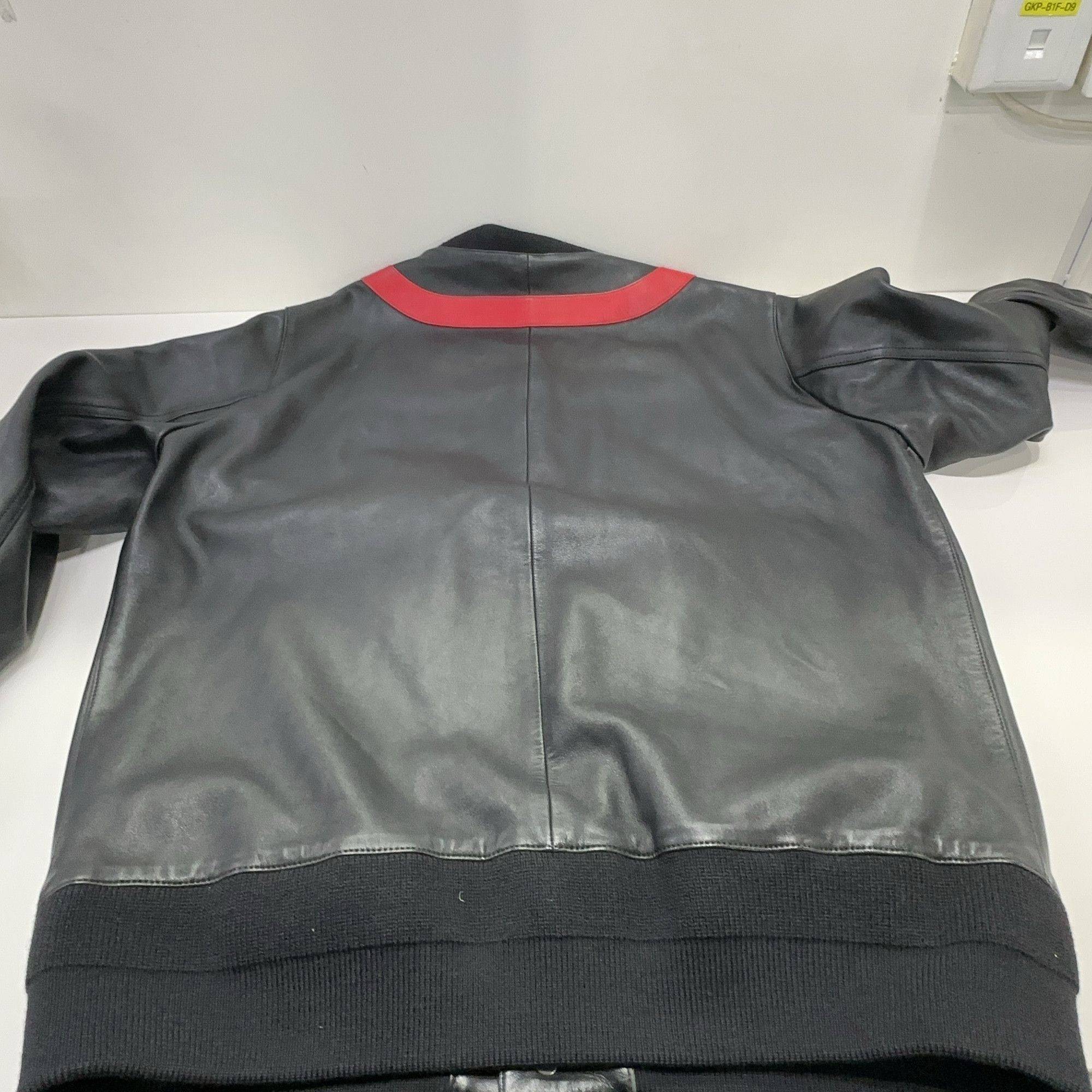 Givenchy Givenchy Star Leather Bomber Jacket Size L Size US L / EU 52-54 / 3 - 12 Thumbnail