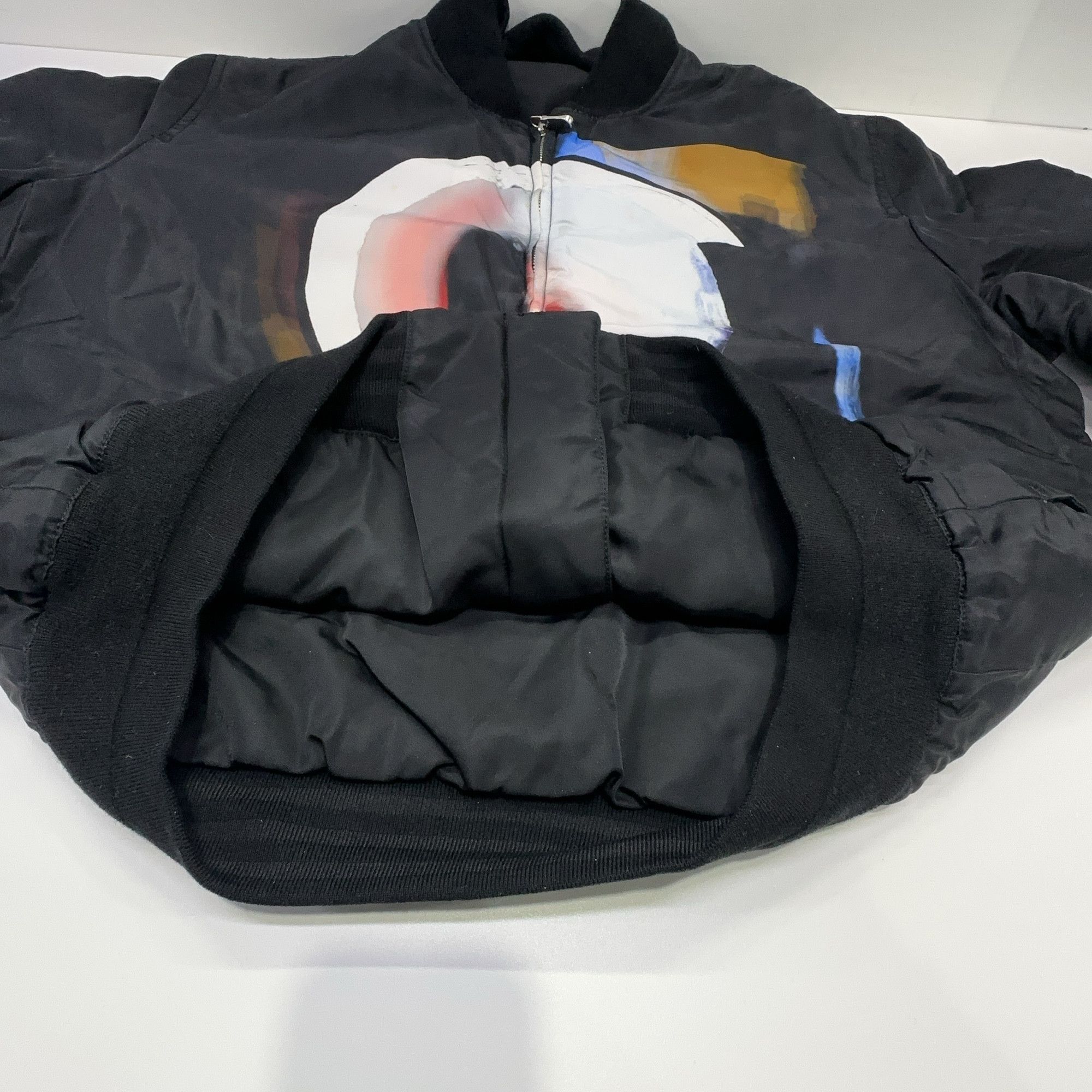 Givenchy Givenchy Abstract Print Bomber Jacket Size XL Size US XL / EU 56 / 4 - 9 Thumbnail