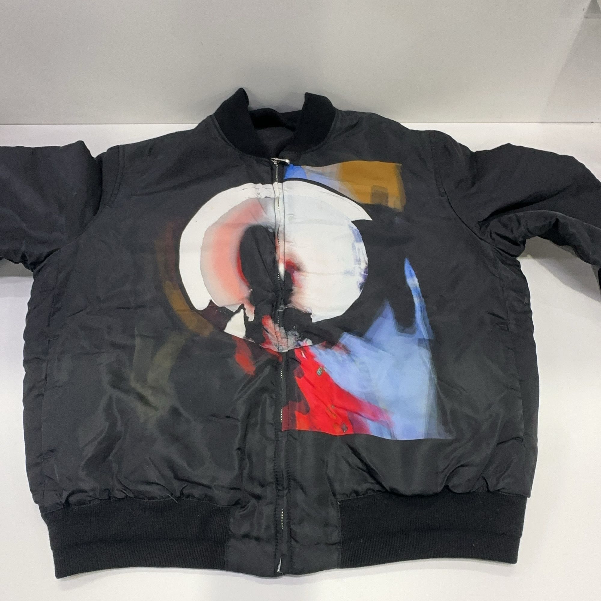 Givenchy Givenchy Abstract Print Bomber Jacket Size XL Size US XL / EU 56 / 4 - 8 Thumbnail