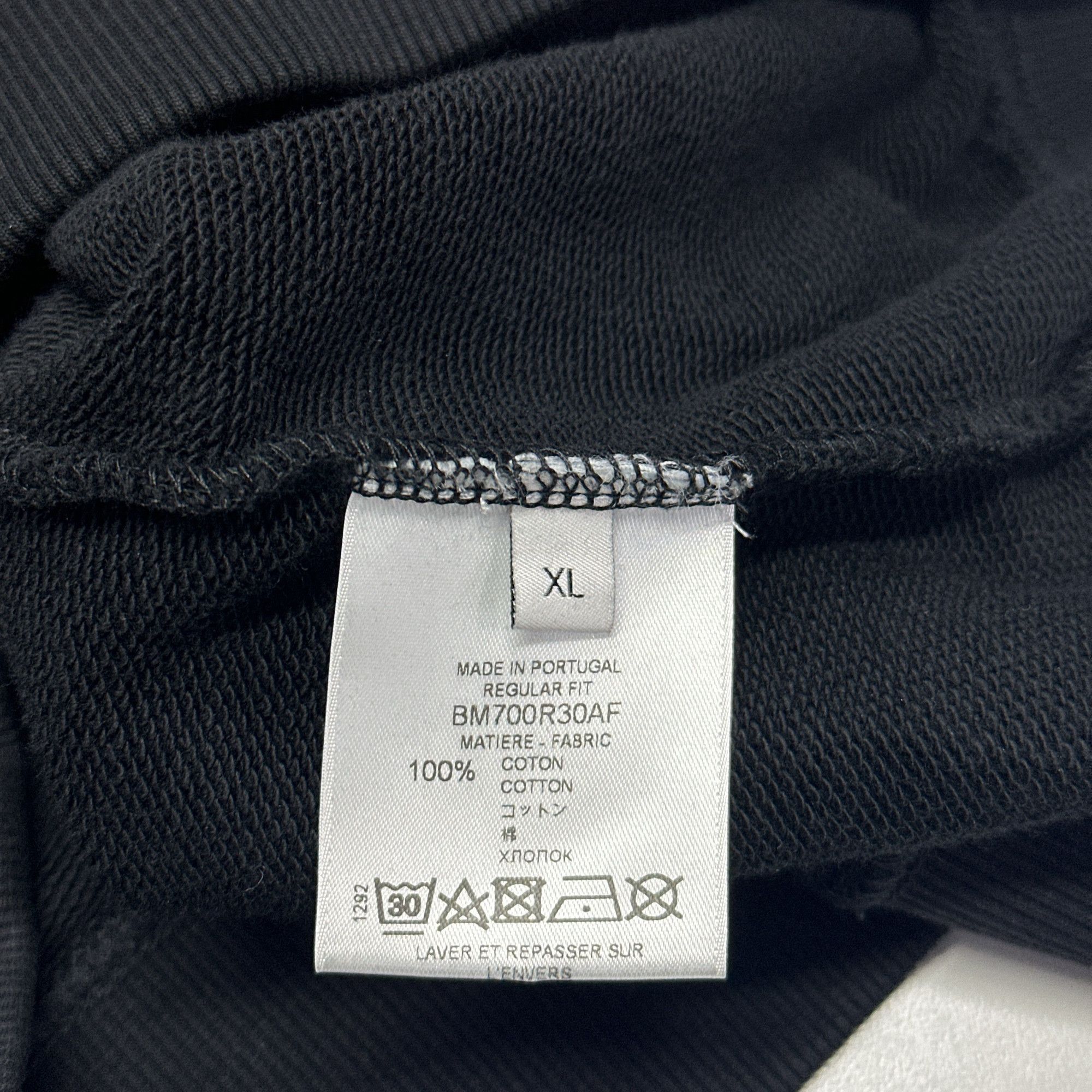 Givenchy Givenchy Logo Hoodie Black Size XL Size US XL / EU 56 / 4 - 4 Thumbnail