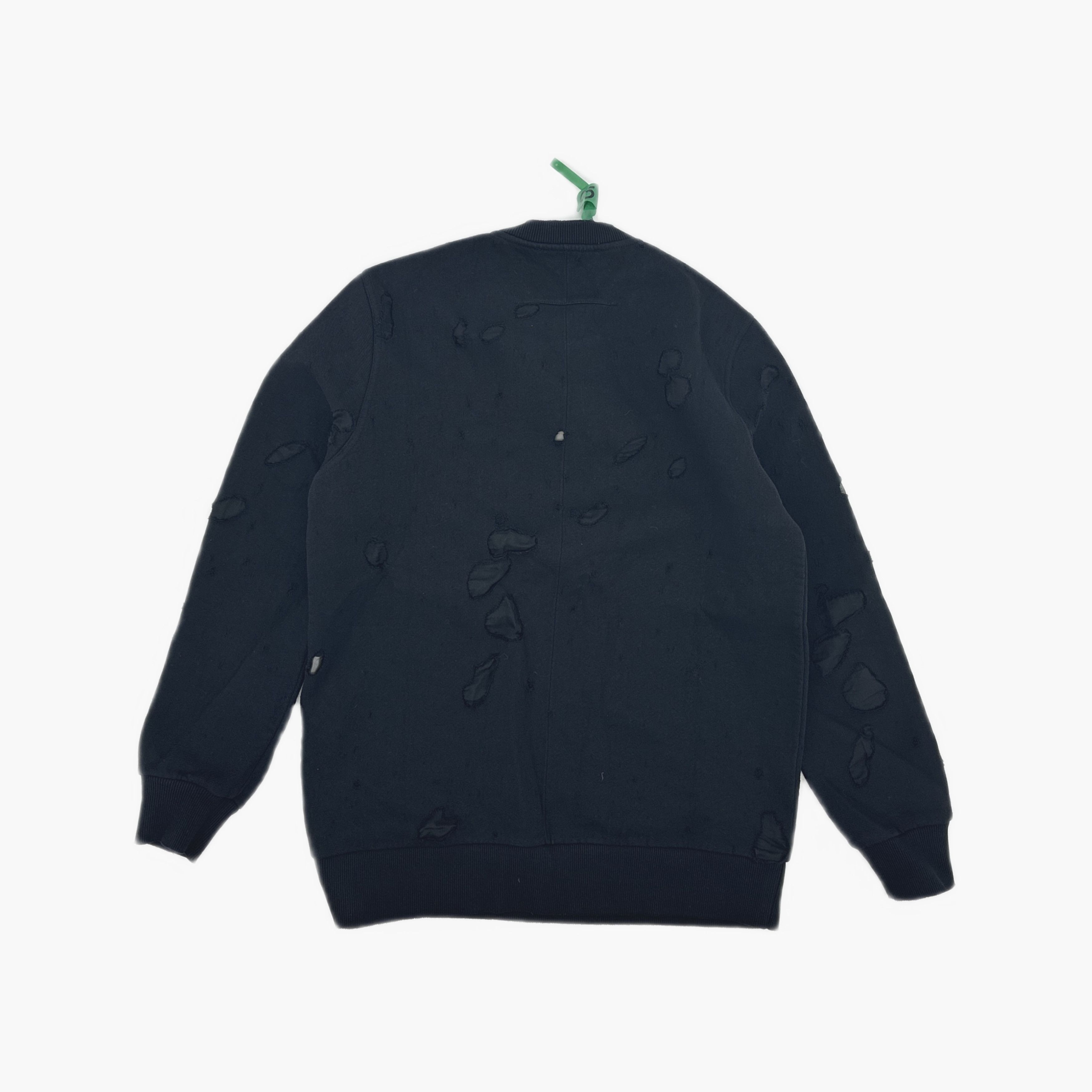 Givenchy Givenchy Logo Distress Sweatshirt Size S Size US S / EU 44-46 / 1 - 2 Thumbnail