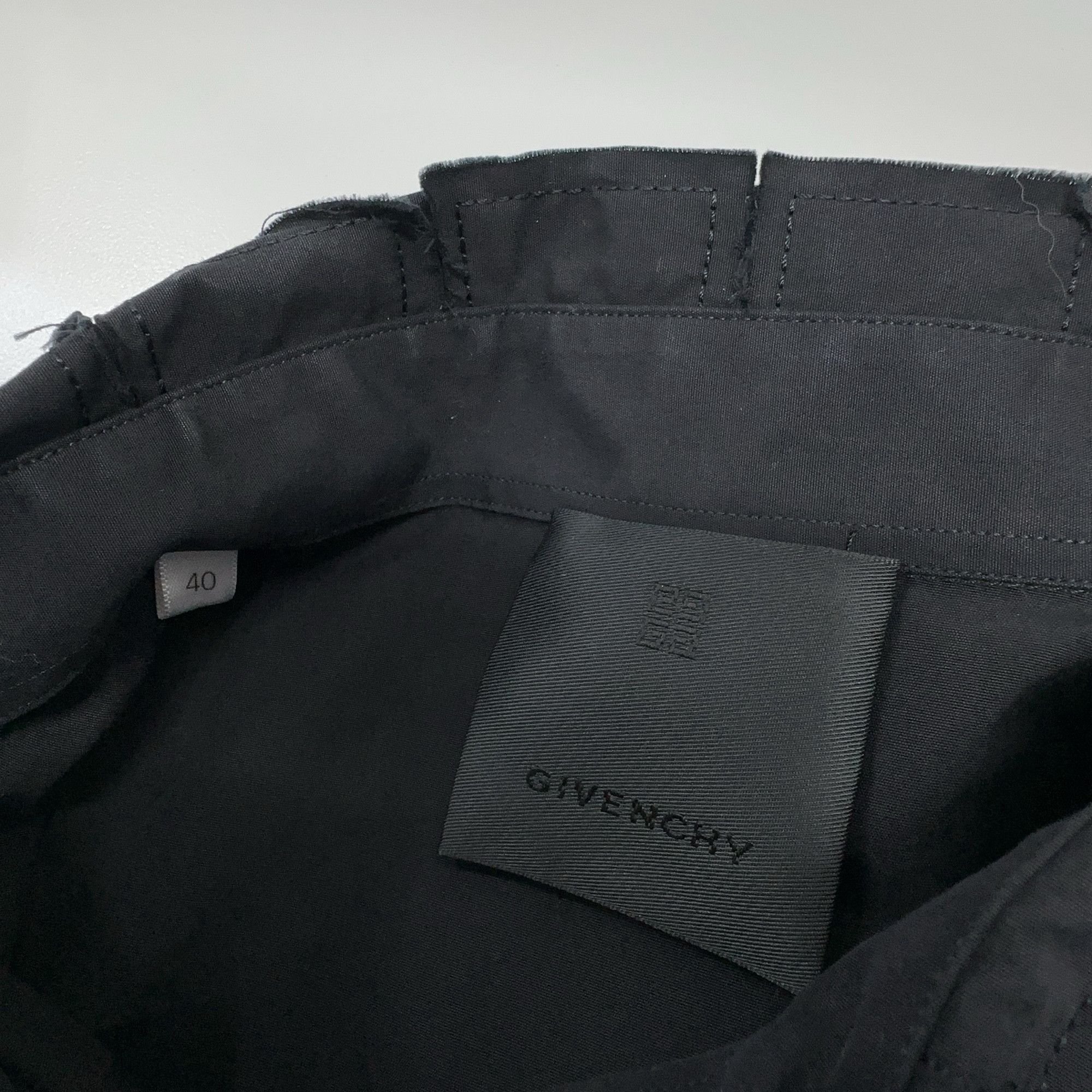Givenchy Givenchy Black Button Up Shirt Size M Size US XXS / EU 40 - 3 Thumbnail