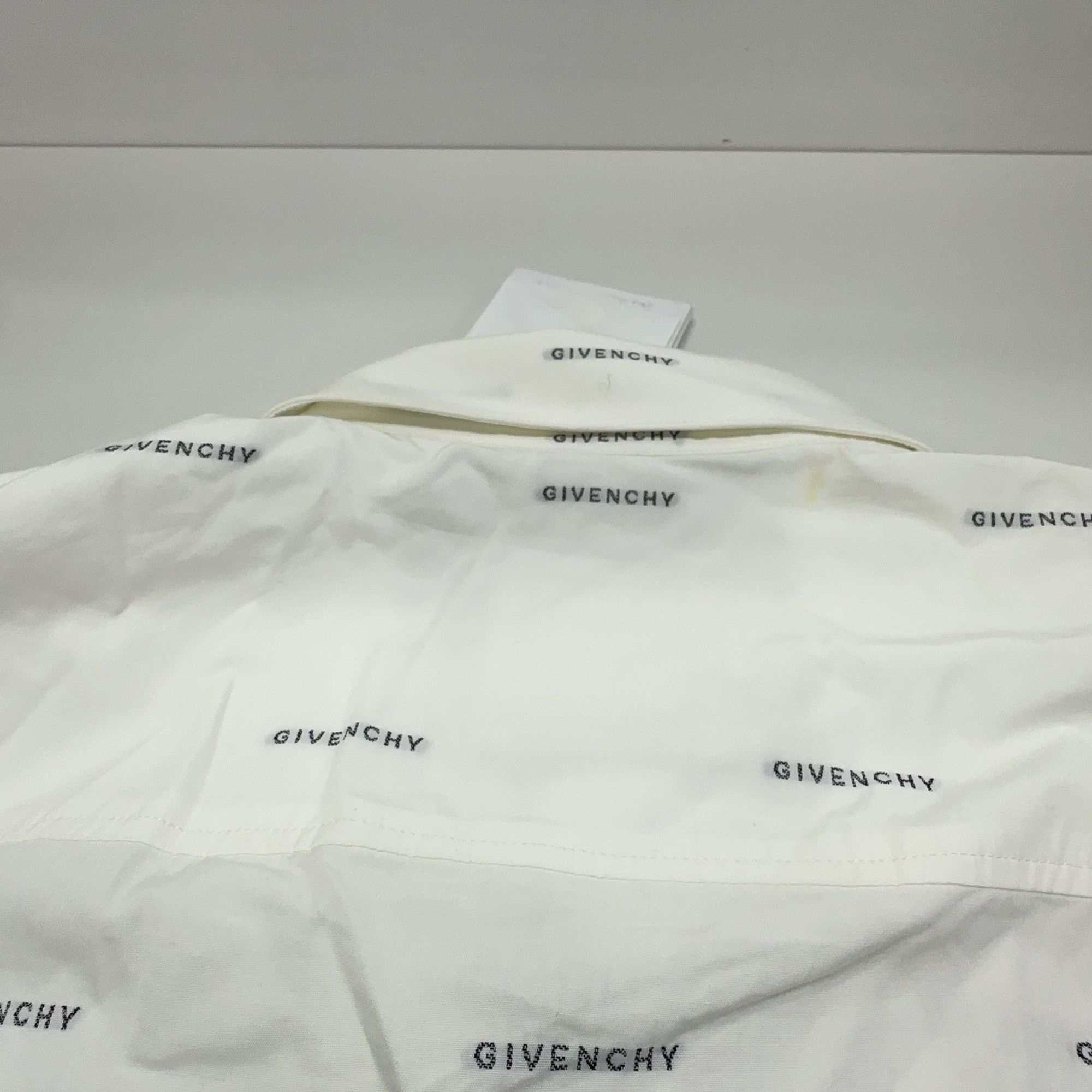 Givenchy Givenchy Logo Layered Button Up Shirt Size M Size US M / EU 48-50 / 2 - 8 Thumbnail