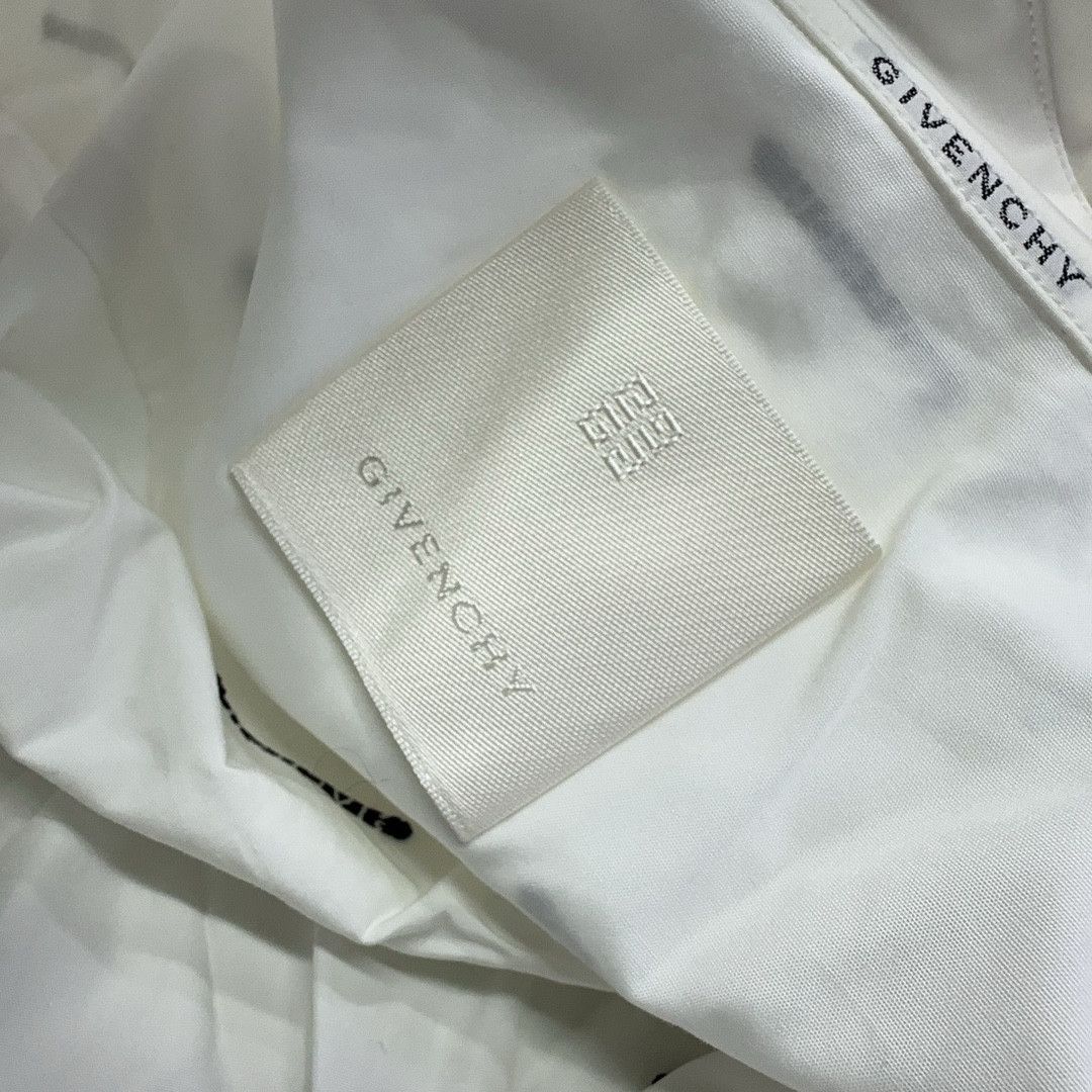 Givenchy Givenchy Logo Layered Button Up Shirt Size M Size US M / EU 48-50 / 2 - 4 Thumbnail