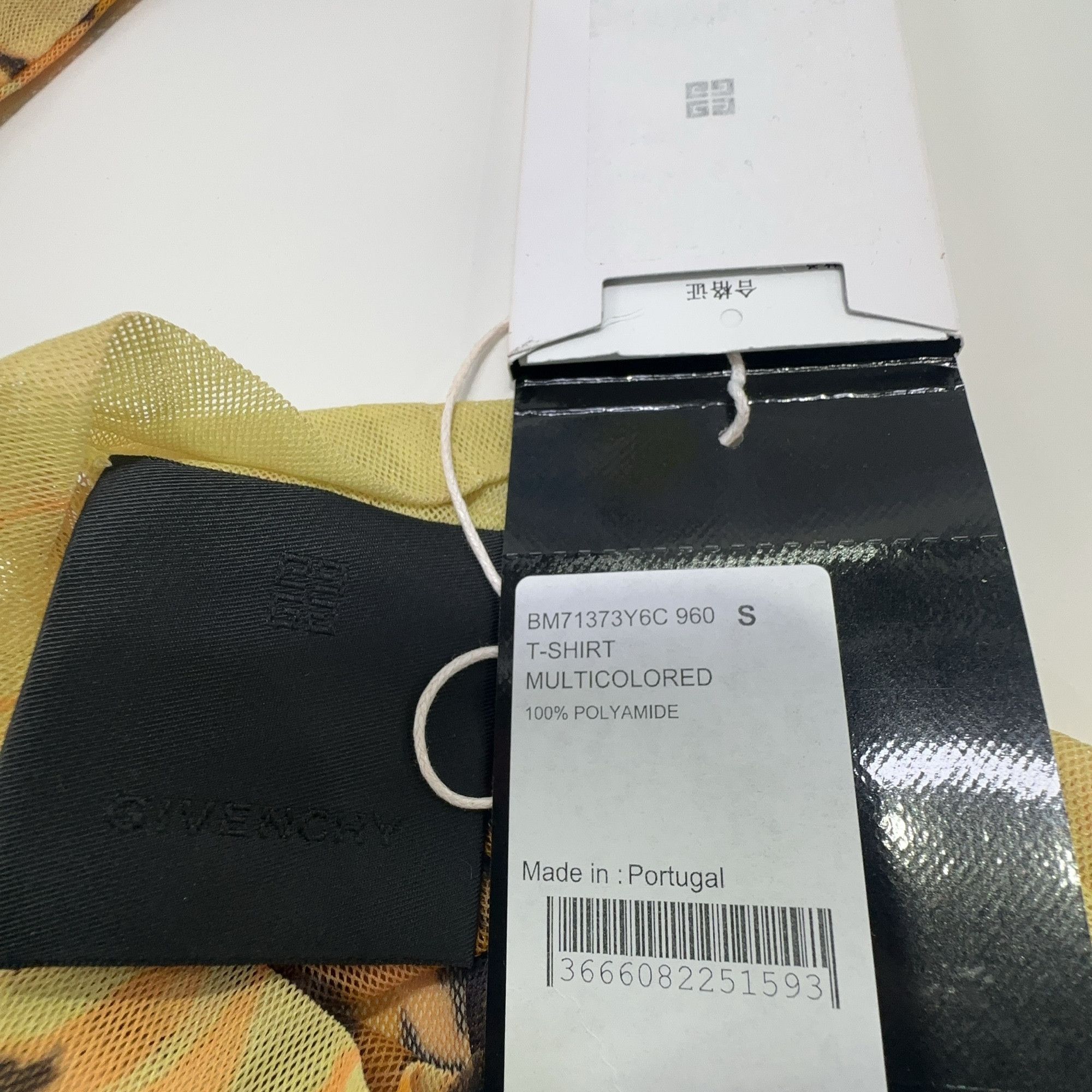Givenchy Givenchy Multicolored Mesh Long Sleeve T-Shirt Size S Size US S / EU 44-46 / 1 - 3 Thumbnail