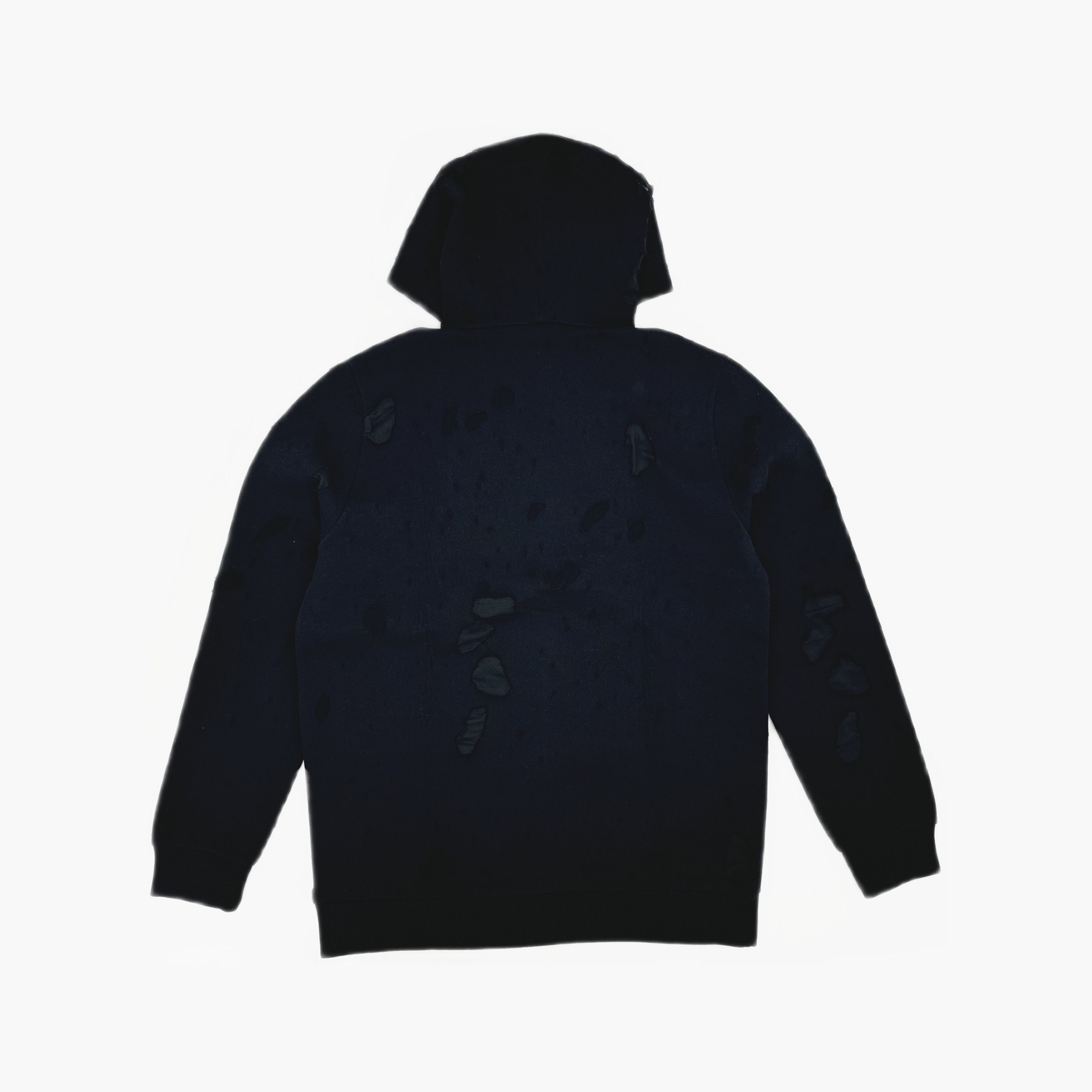 Givenchy Givenchy Distressed Hoodie Size L Size US L / EU 52-54 / 3 - 2 Thumbnail