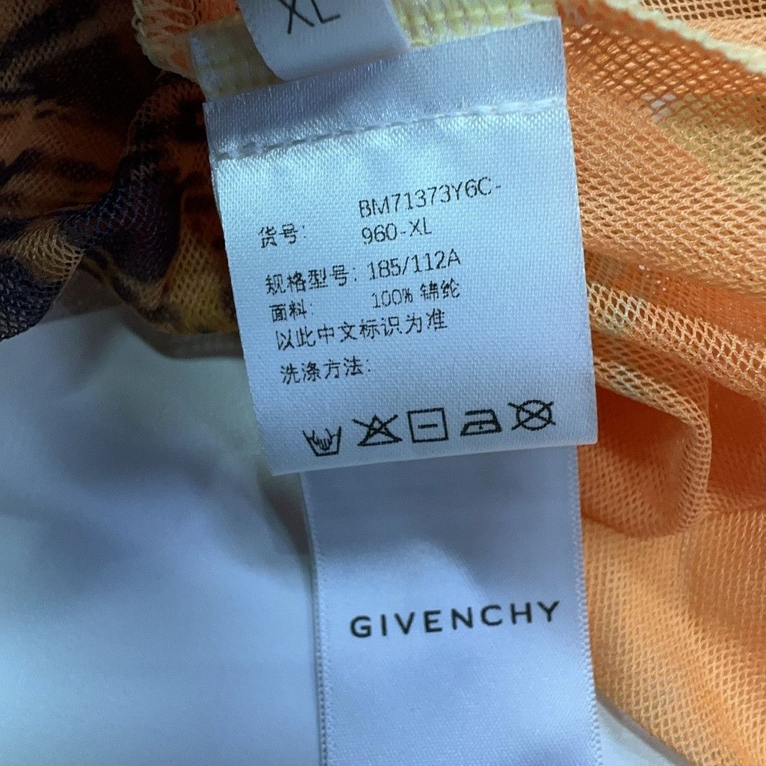 Givenchy Givenchy Multicolor Mesh Long Sleeve T-Shirt XL Size US XL / EU 56 / 4 - 6 Thumbnail