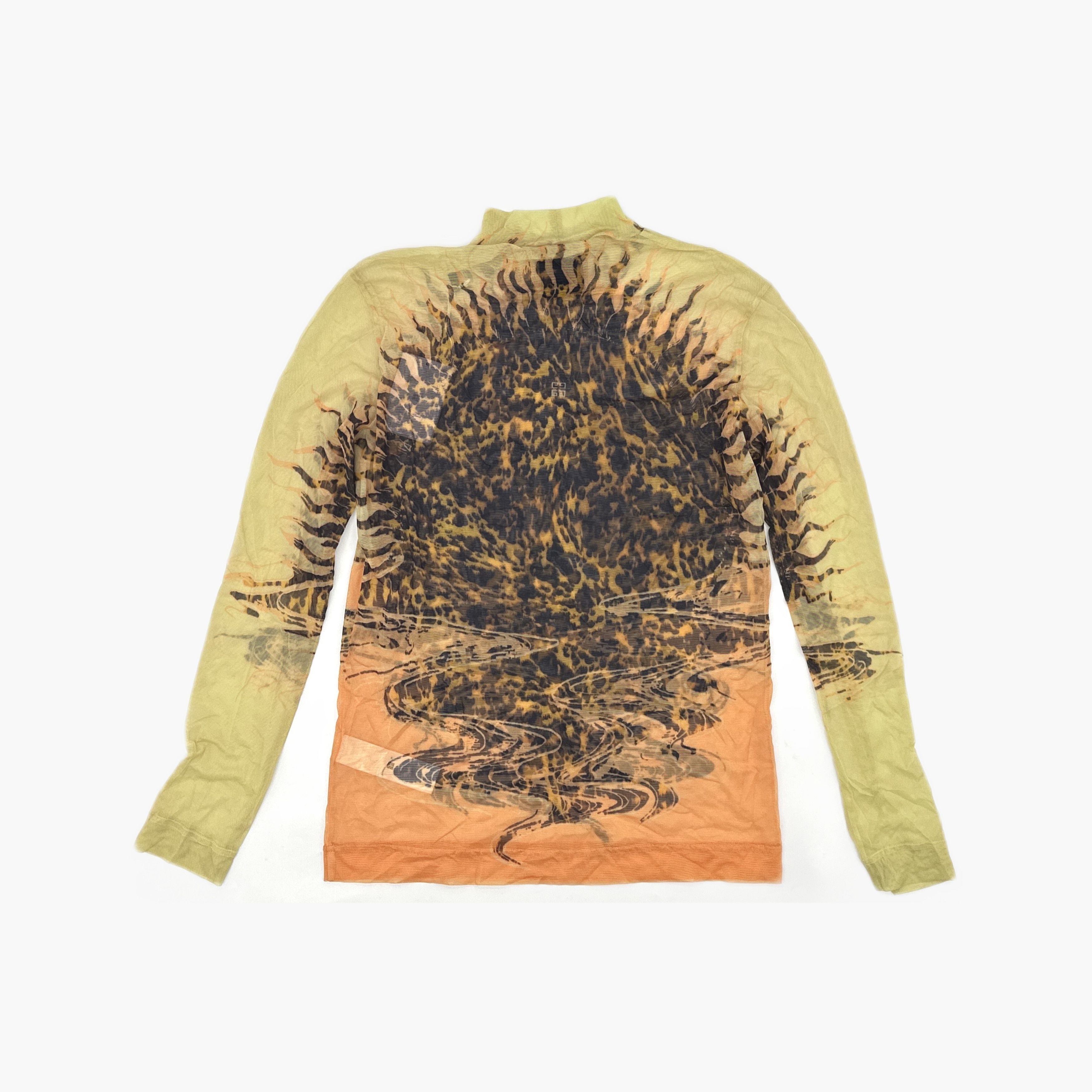 Givenchy Givenchy Multicolor Mesh Long Sleeve T-Shirt XL Size US XL / EU 56 / 4 - 2 Thumbnail