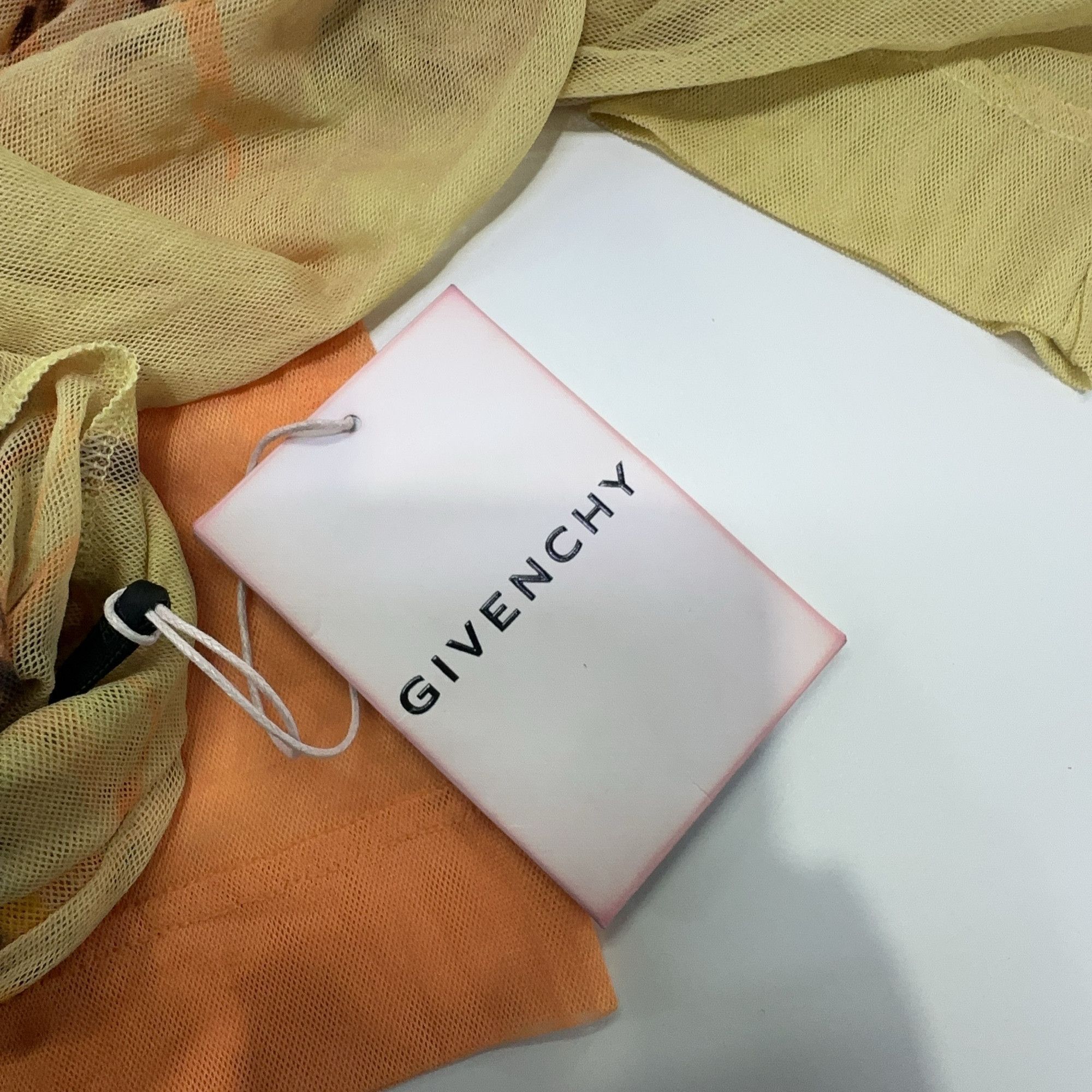 Givenchy Givenchy Graphic Print Mesh Long Sleeve T-Shirt Size XXL Size US XXL / EU 58 / 5 - 5 Thumbnail