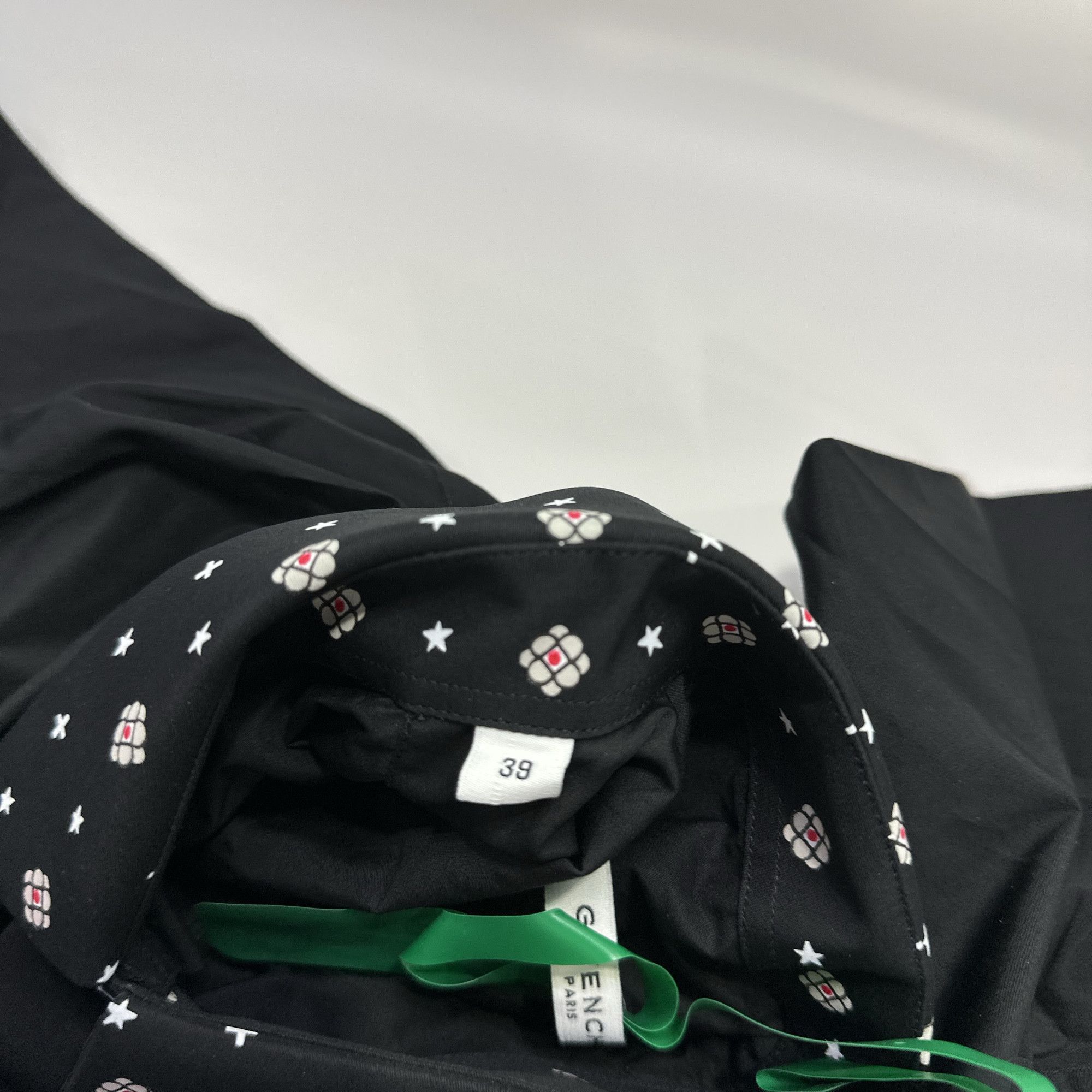 Givenchy Givenchy Patterned Collar Button Up Shirt Size M Size US M / EU 48-50 / 2 - 6 Thumbnail