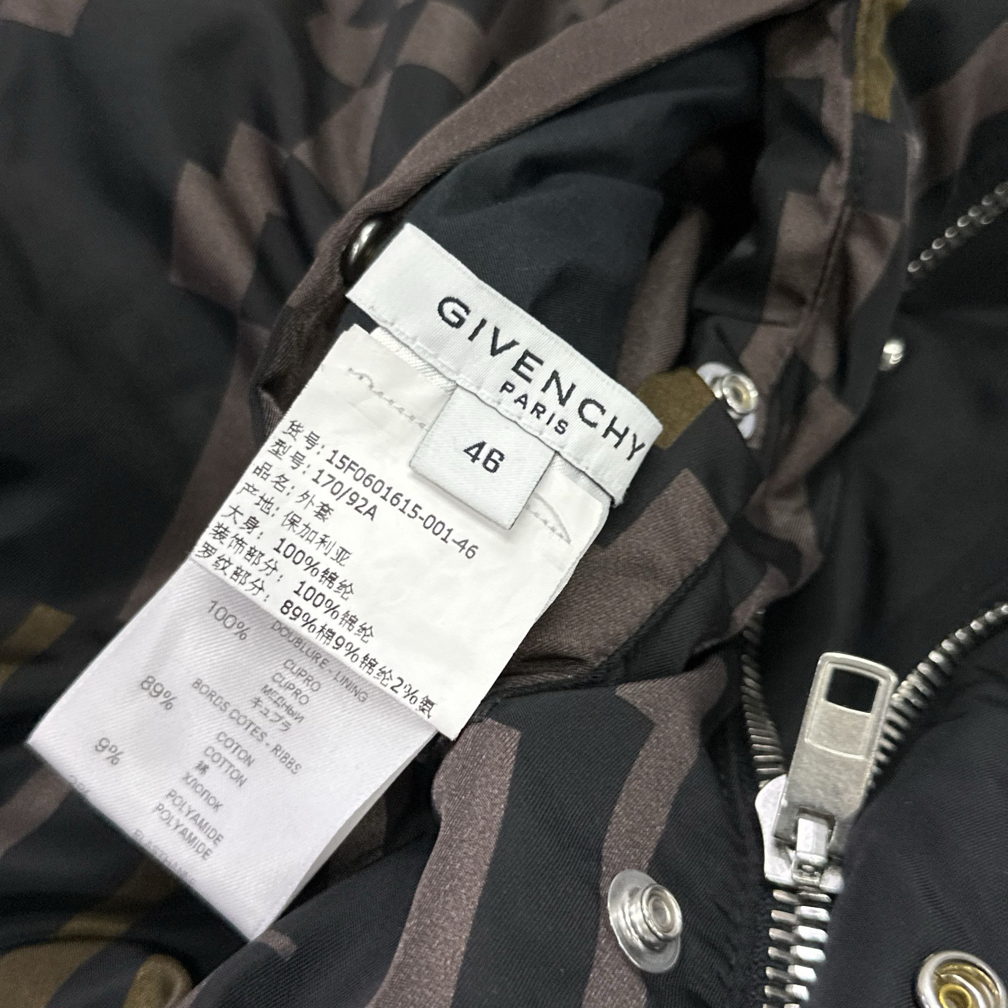 Givenchy Givenchy Reversible Graphic Bomber Jacket Size S Size US S / EU 44-46 / 1 - 5 Thumbnail