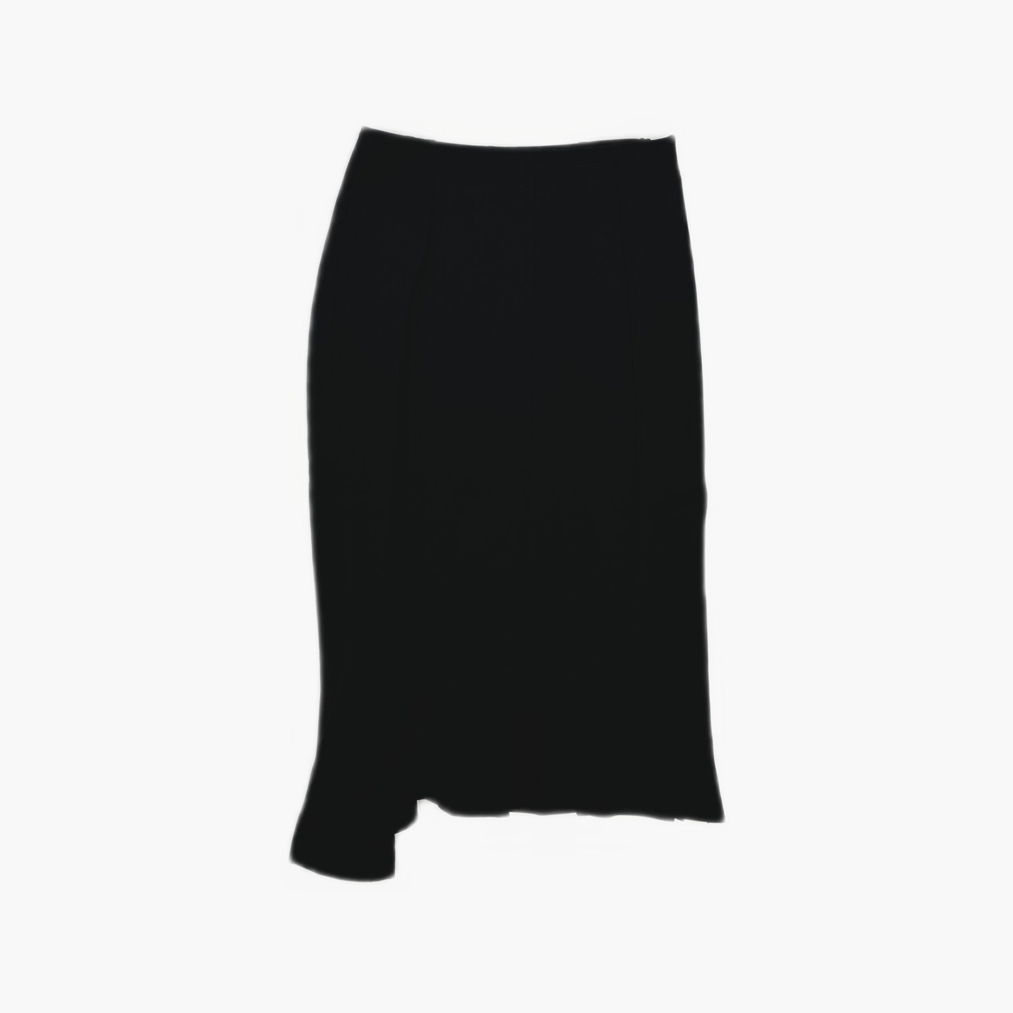Givenchy Givenchy Zip Black Mini Skirt Size 36 Size 26" / US 2 / IT 38 - 2 Thumbnail
