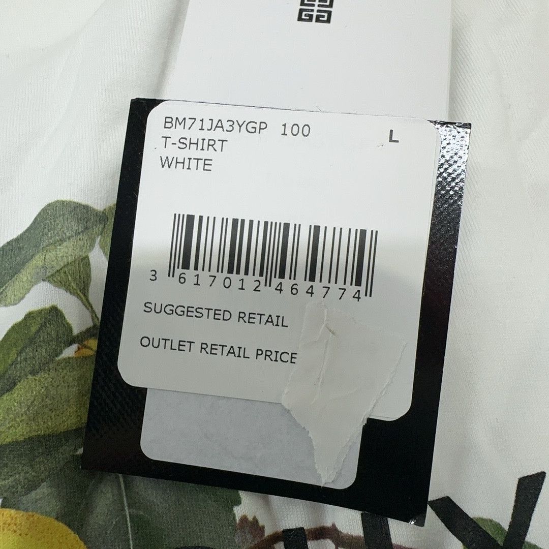 Givenchy Givenchy Fruit Print T-Shirt Size L Size US L / EU 52-54 / 3 - 7 Thumbnail