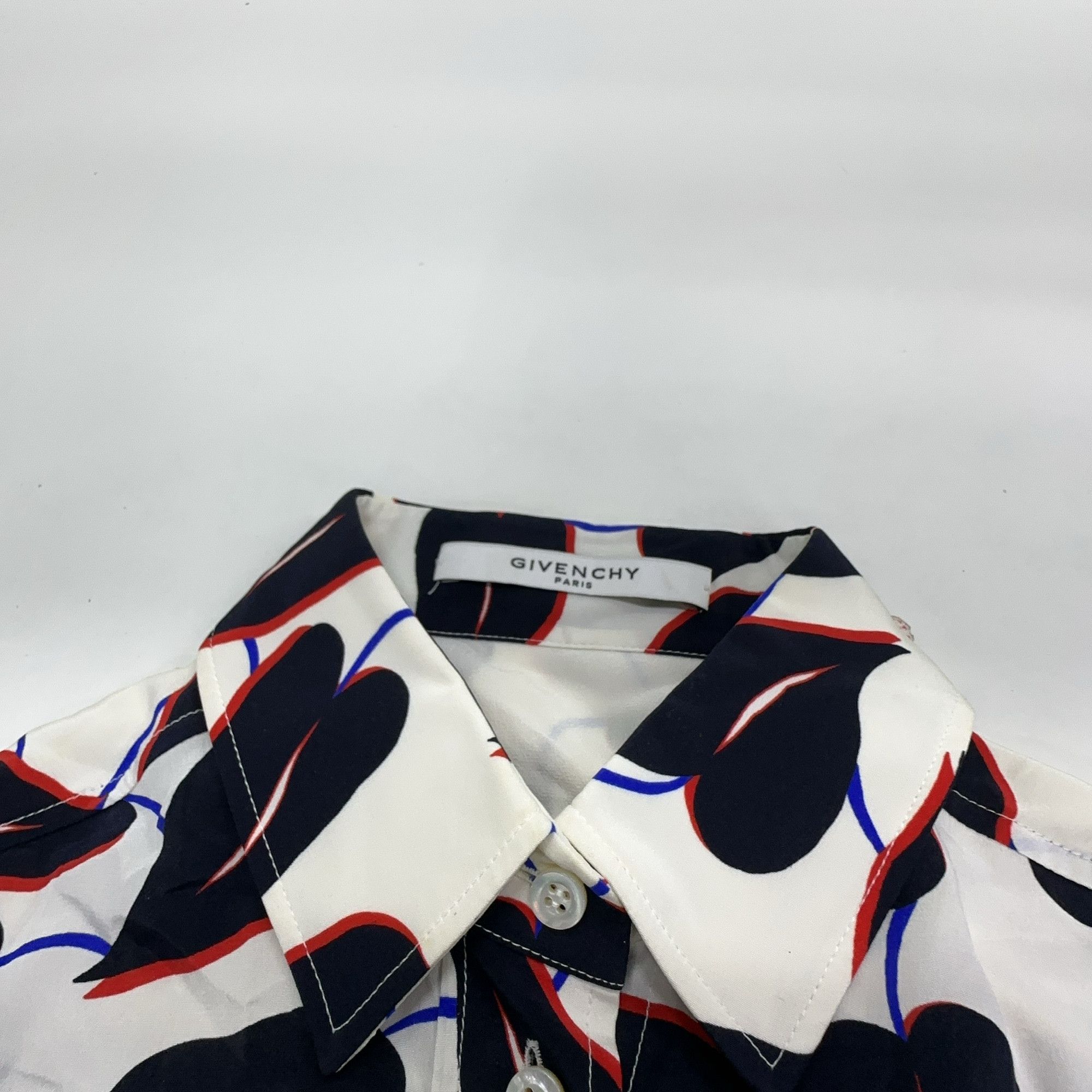 Givenchy Givenchy Leaf Print Button Up Shirt Size 34 Size XS / US 0-2 / IT 36-38 - 5 Thumbnail