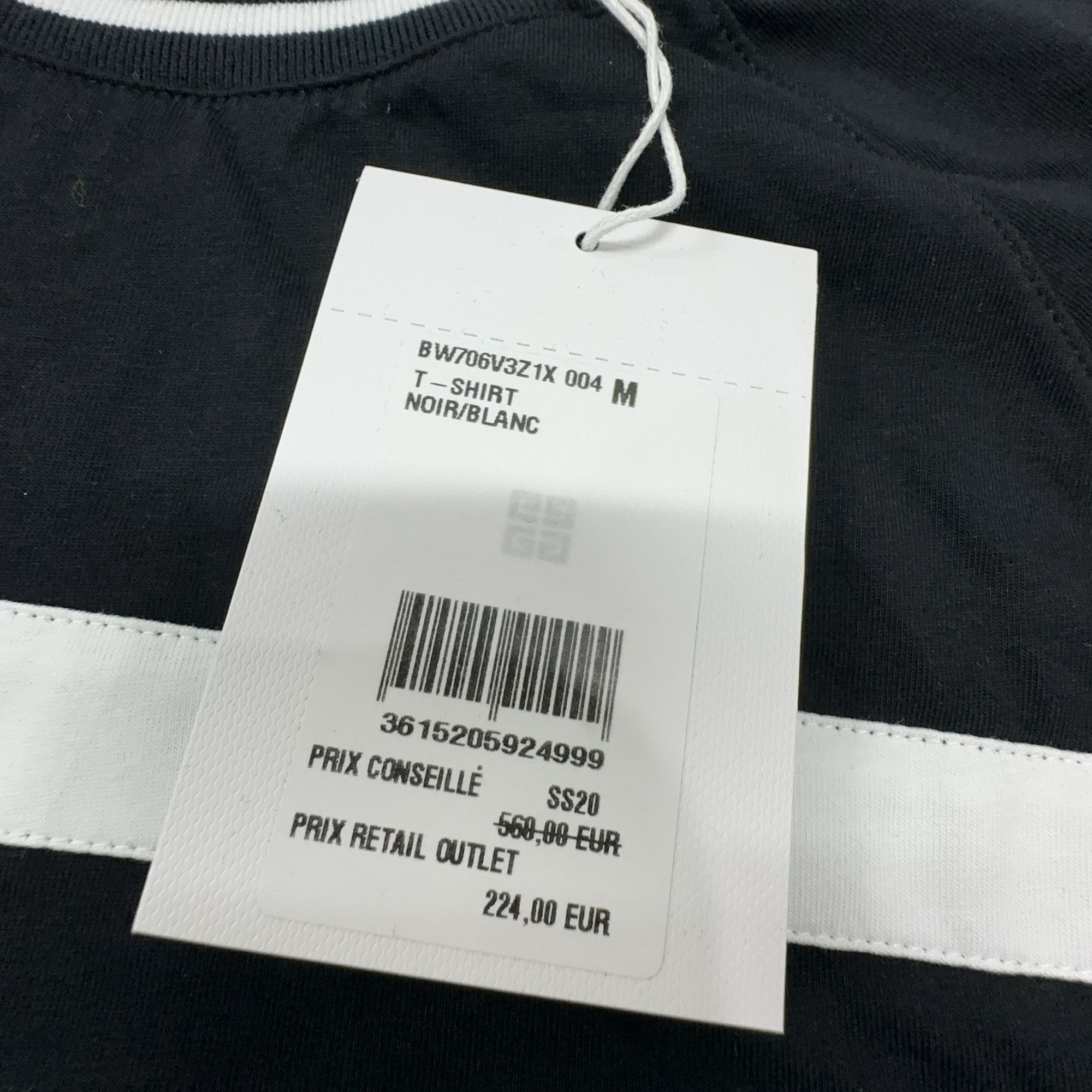Givenchy Givenchy Logo Panel T-Shirt Size M Size US M / EU 48-50 / 2 - 3 Thumbnail