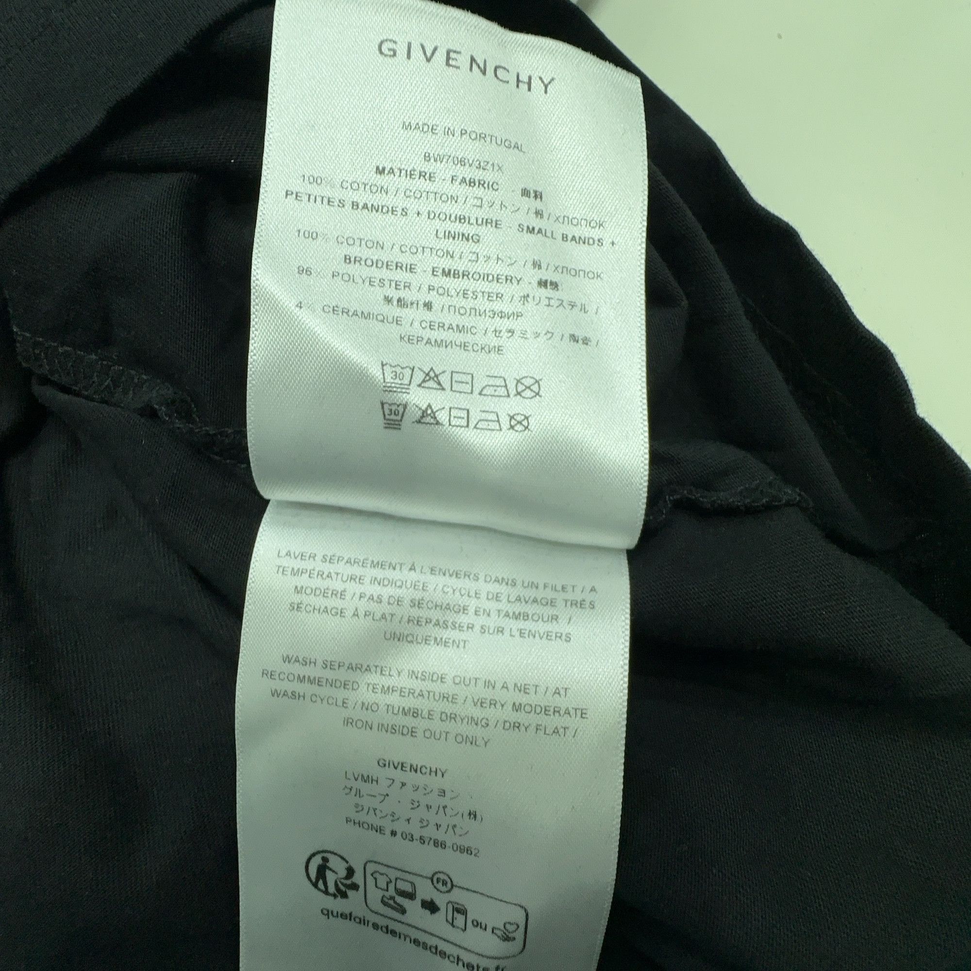 Givenchy Givenchy Multicolored Logo T-Shirt Size L Size L / US 10 / IT 46 - 6 Thumbnail