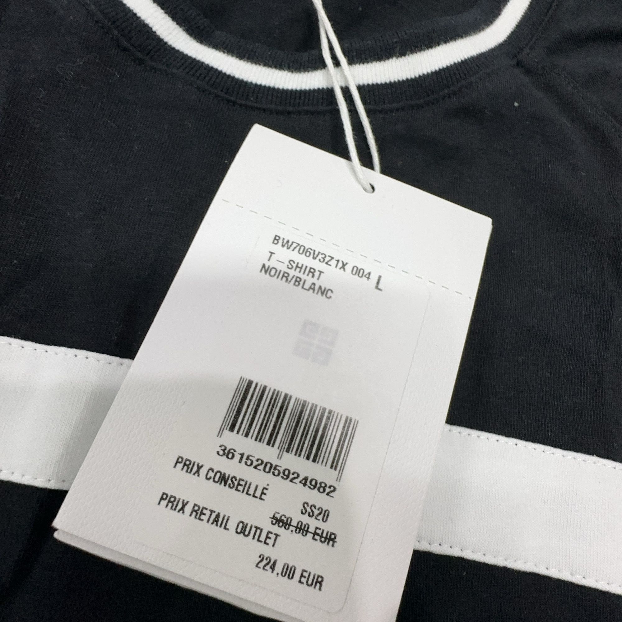 Givenchy Givenchy Multicolored Logo T-Shirt Size L Size L / US 10 / IT 46 - 3 Thumbnail