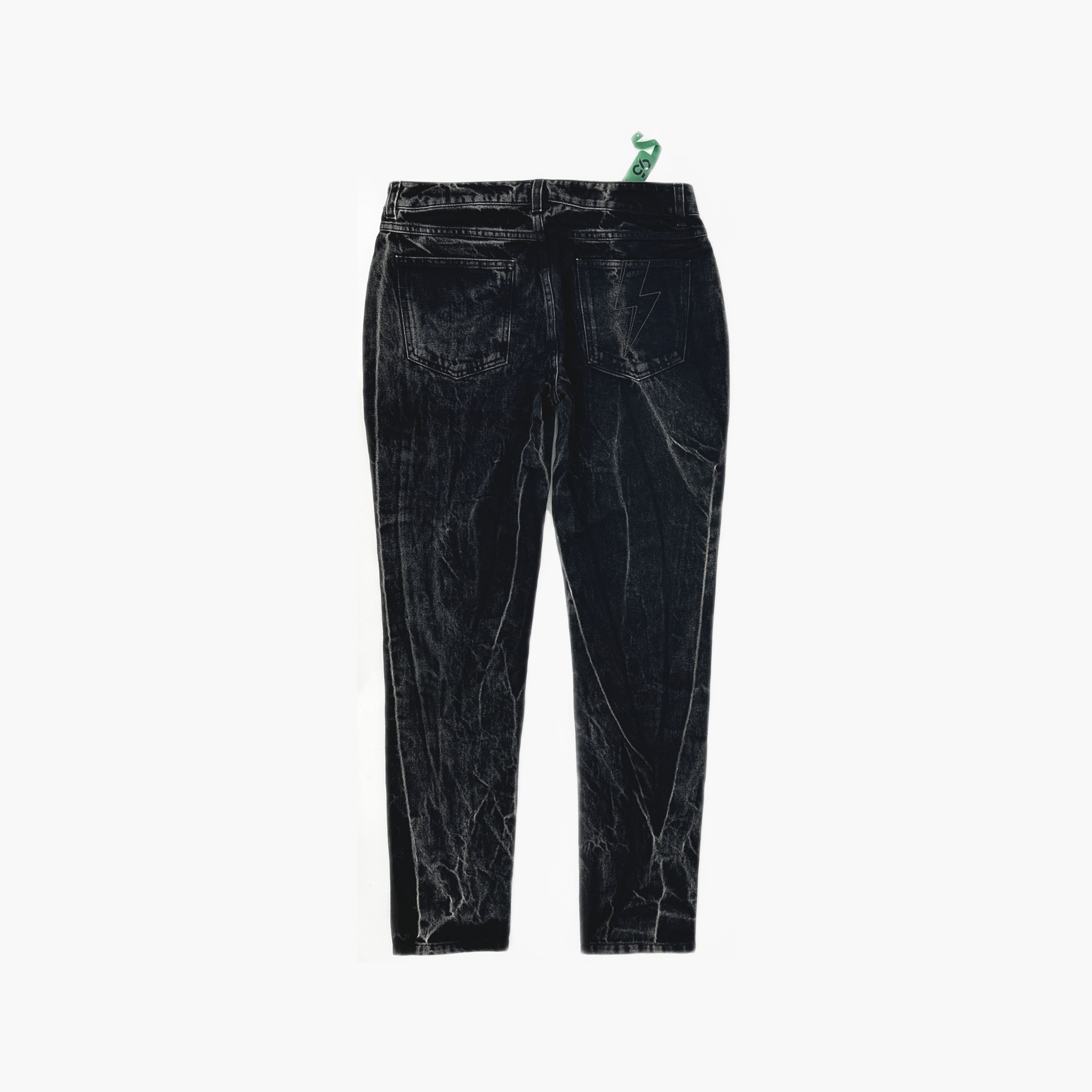Givenchy Givenchy Two-Tone Paneled Jeans Size 40 Size 27" / US 4 / IT 40 - 2 Thumbnail