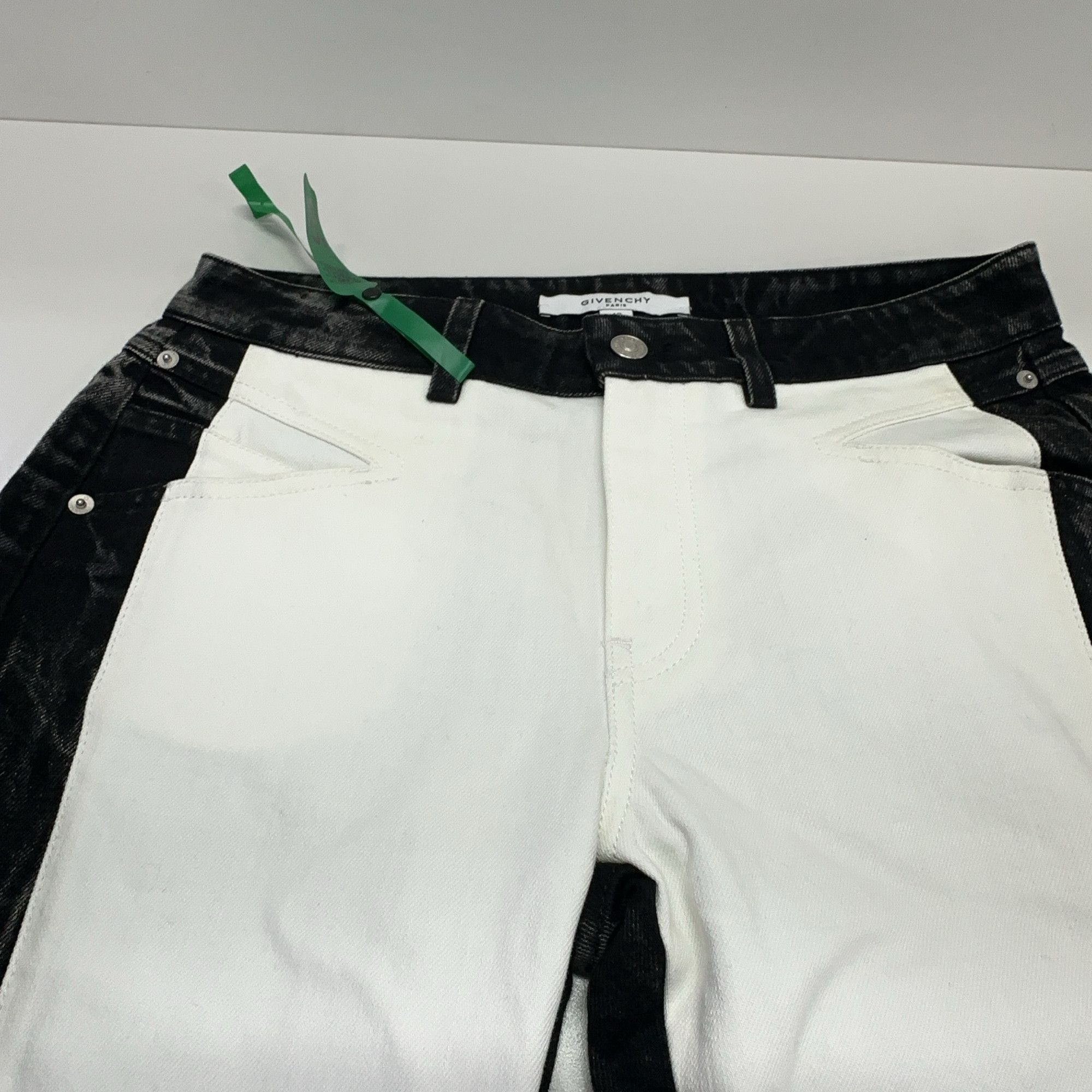 Givenchy Givenchy Two-Tone Paneled Jeans Size 40 Size 27" / US 4 / IT 40 - 6 Thumbnail