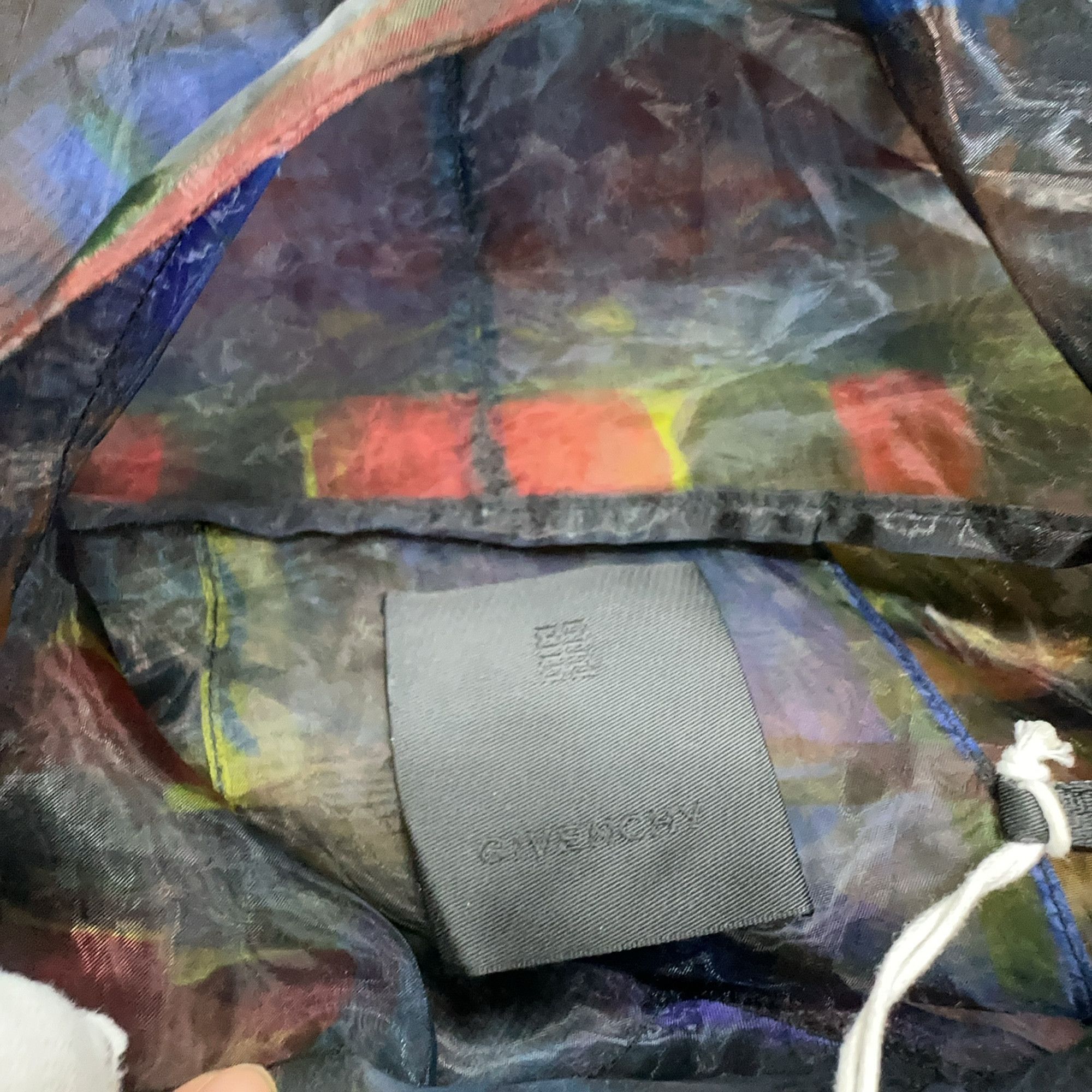 Givenchy Givenchy Multicolor Mesh Hoodie Size L Size US L / EU 52-54 / 3 - 4 Thumbnail
