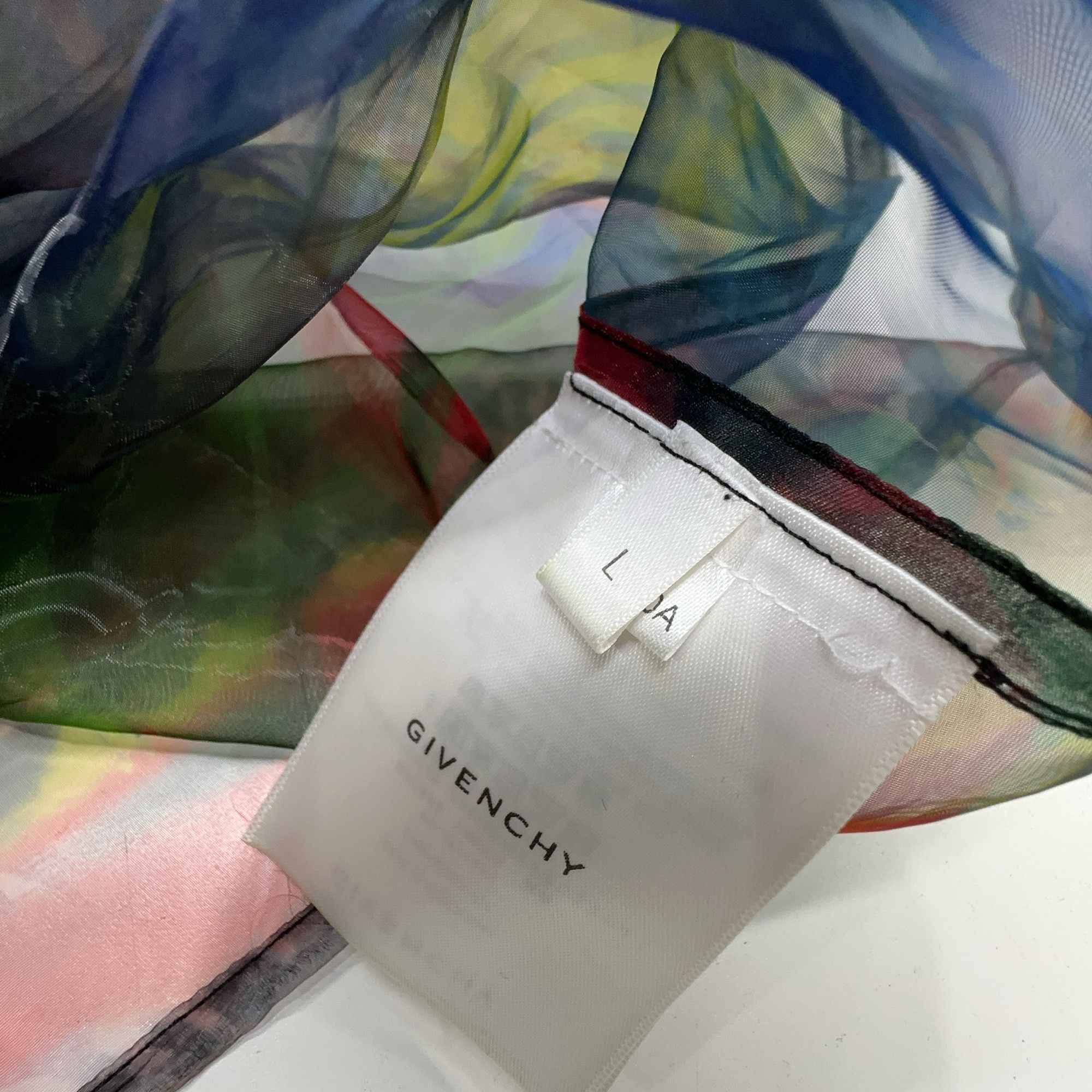 Givenchy Givenchy Multicolor Mesh Hoodie Size L Size US L / EU 52-54 / 3 - 5 Thumbnail