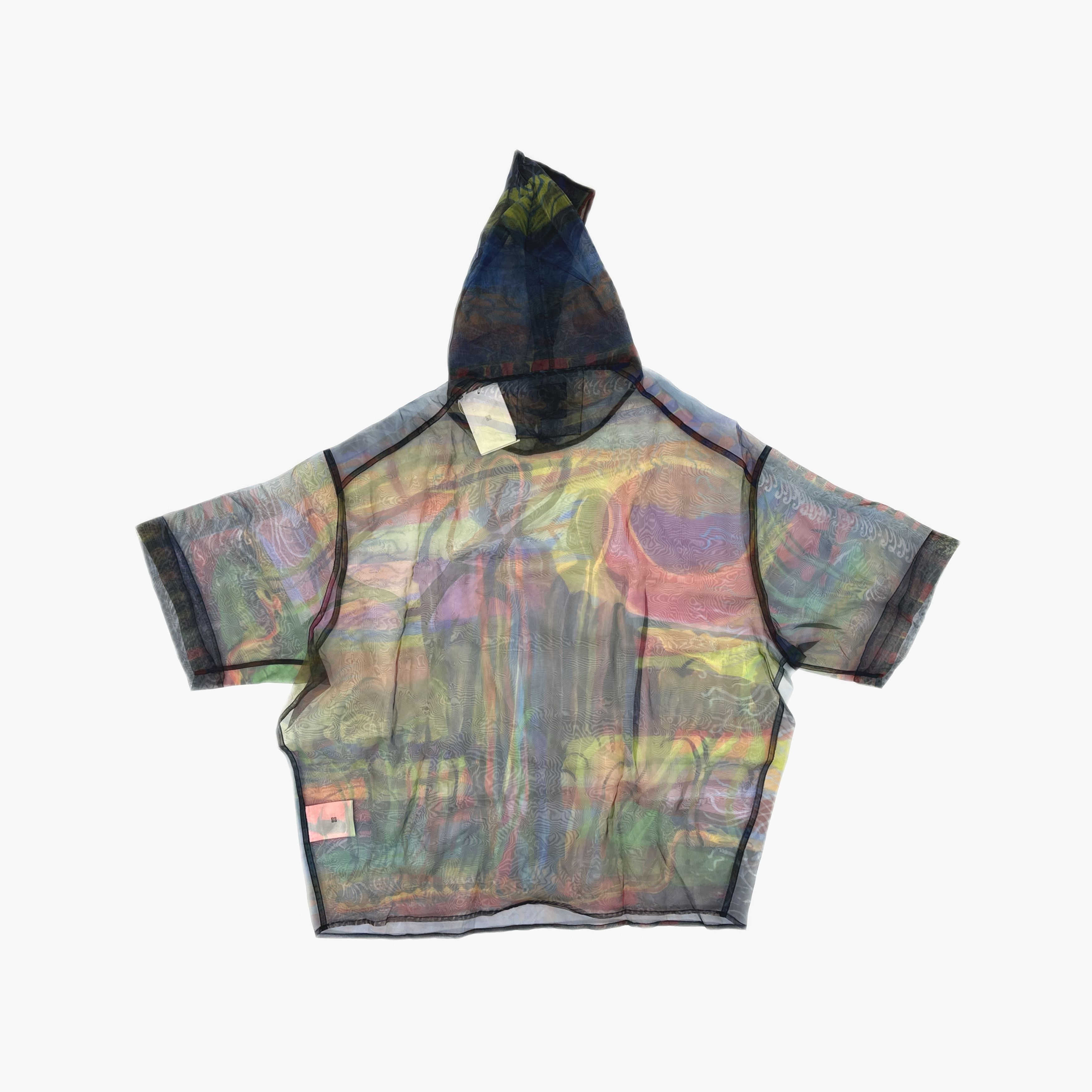 Givenchy Givenchy Multicolor Mesh Hoodie Size L Size US L / EU 52-54 / 3 - 2 Thumbnail