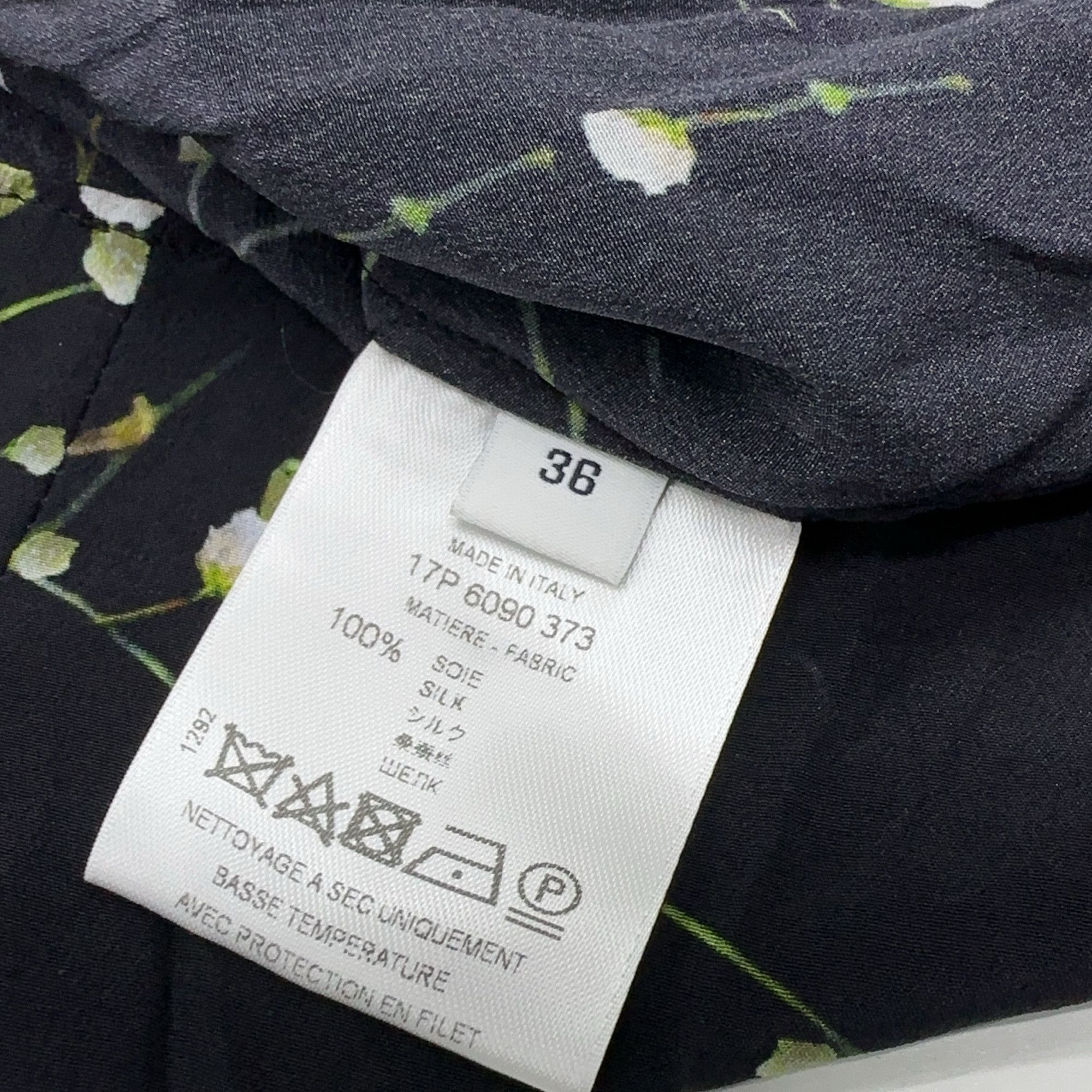 Givenchy Givenchy Floral Silk Blouse Size 36 Size XS / US 0-2 / IT 36-38 - 4 Thumbnail