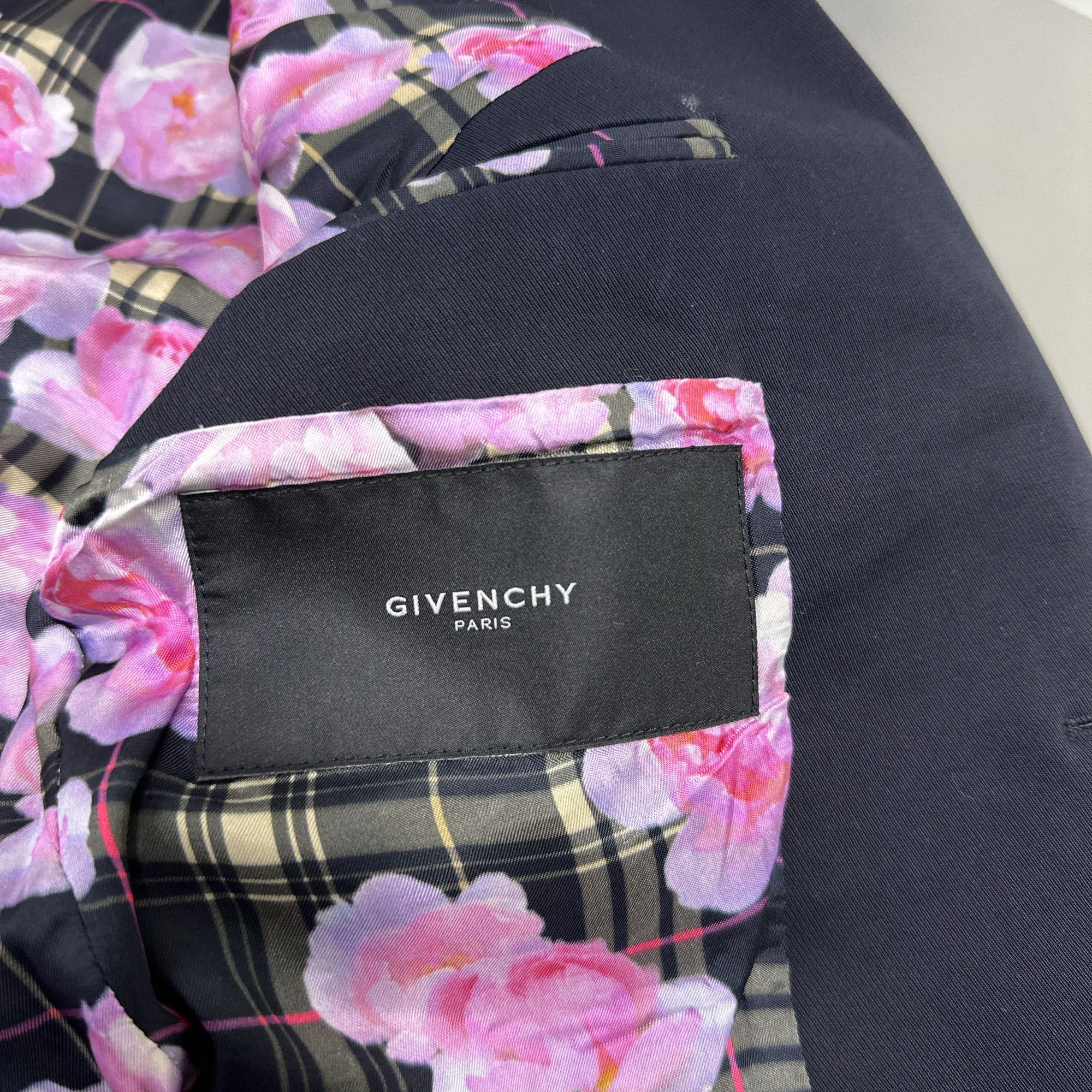 Givenchy Givenchy Floral Lining Blazer Size 46 Size 36R - 3 Thumbnail