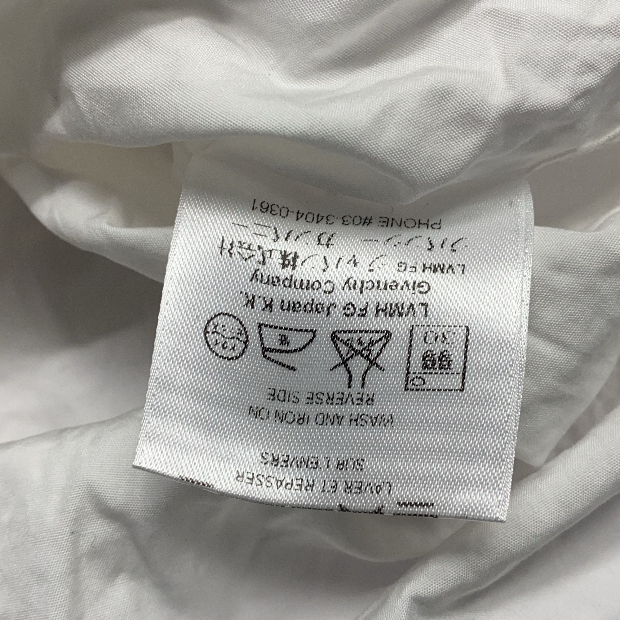 Givenchy Givenchy White Star Embroidery Shirt US S Size US S / EU 44-46 / 1 - 4 Thumbnail