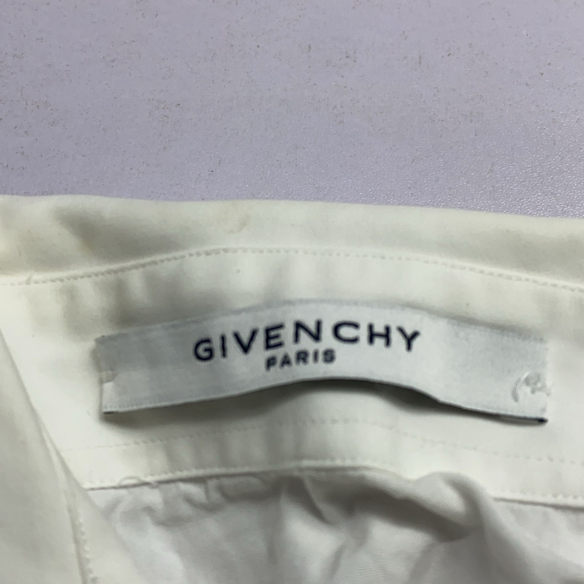 Givenchy Givenchy White Star Embroidery Shirt US S Size US S / EU 44-46 / 1 - 3 Thumbnail