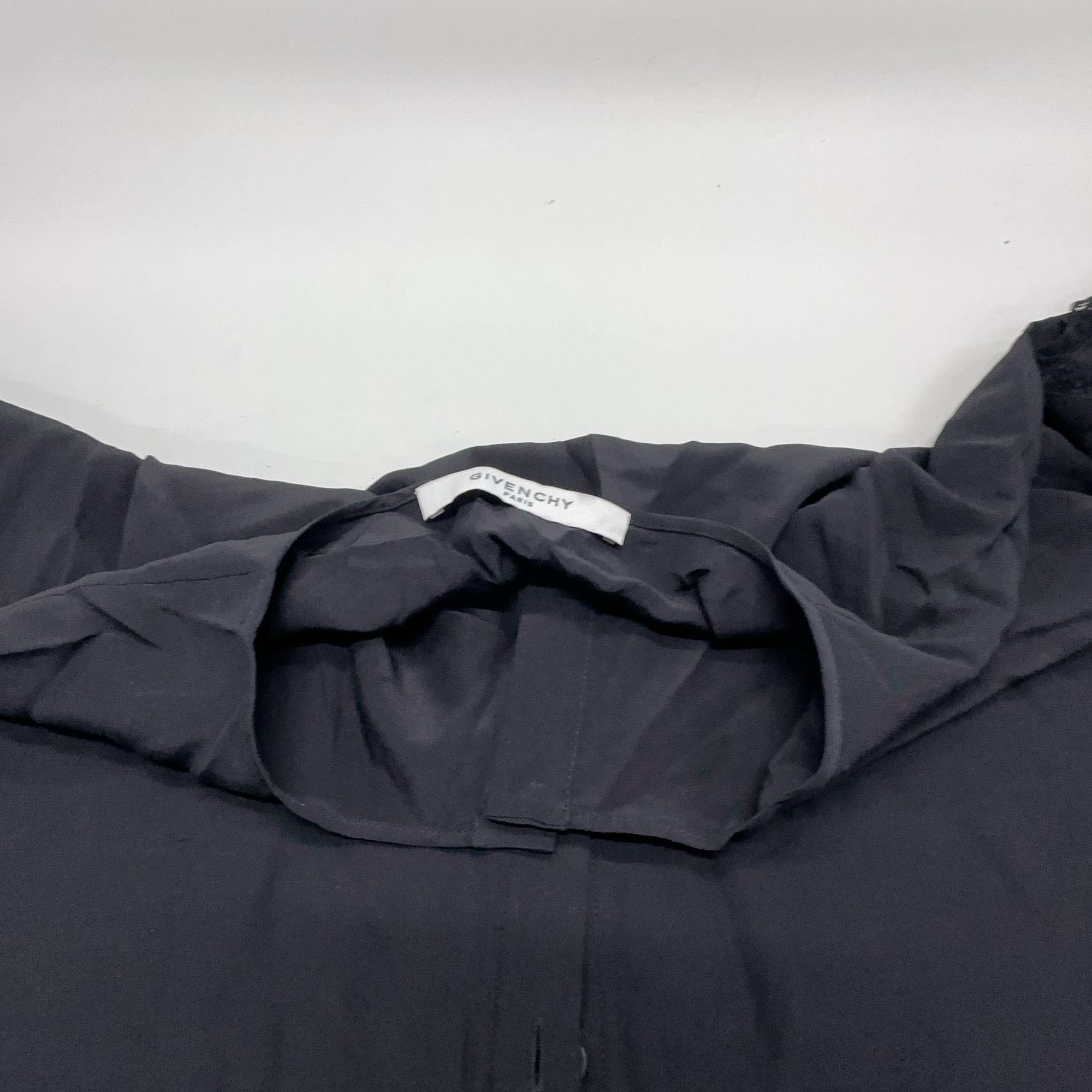Givenchy Givenchy Black Silk Lace Blouse Size 36 Size XS / US 0-2 / IT 36-38 - 5 Thumbnail