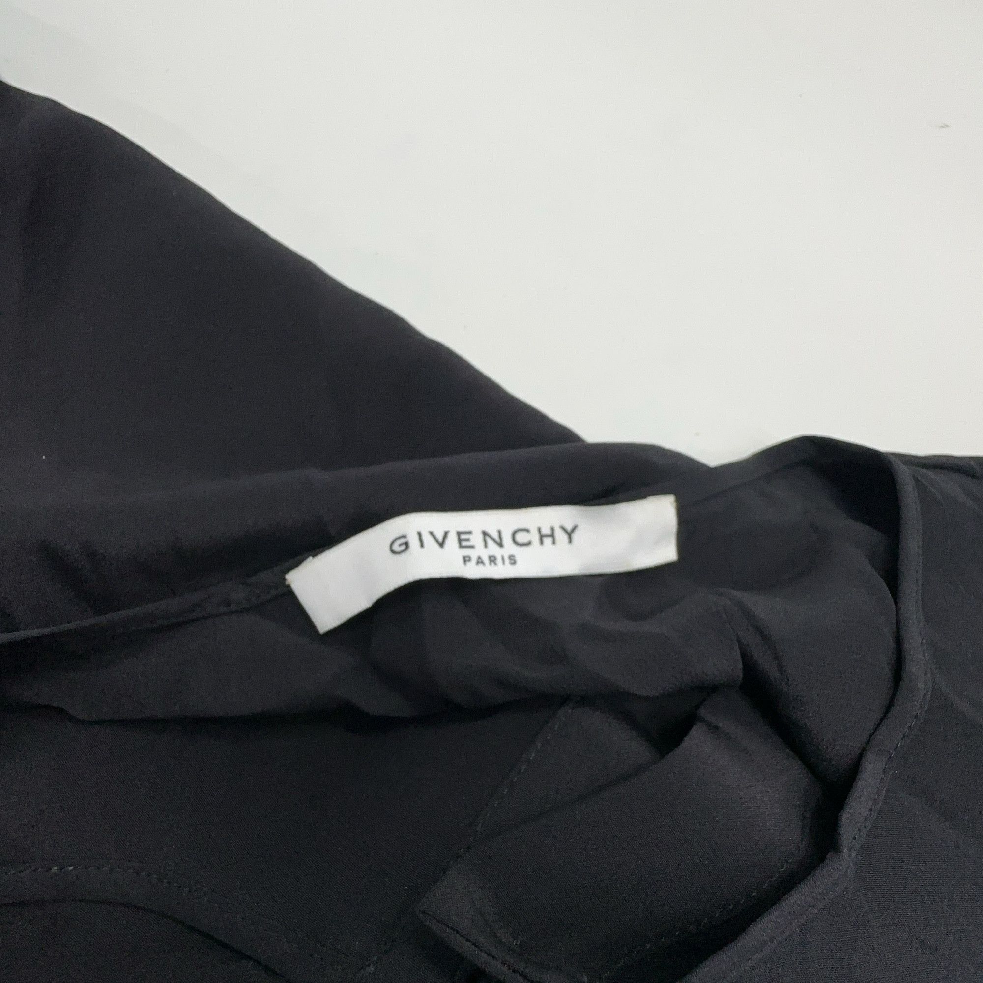 Givenchy Givenchy Black Silk Lace Blouse Size 36 Size XS / US 0-2 / IT 36-38 - 3 Thumbnail
