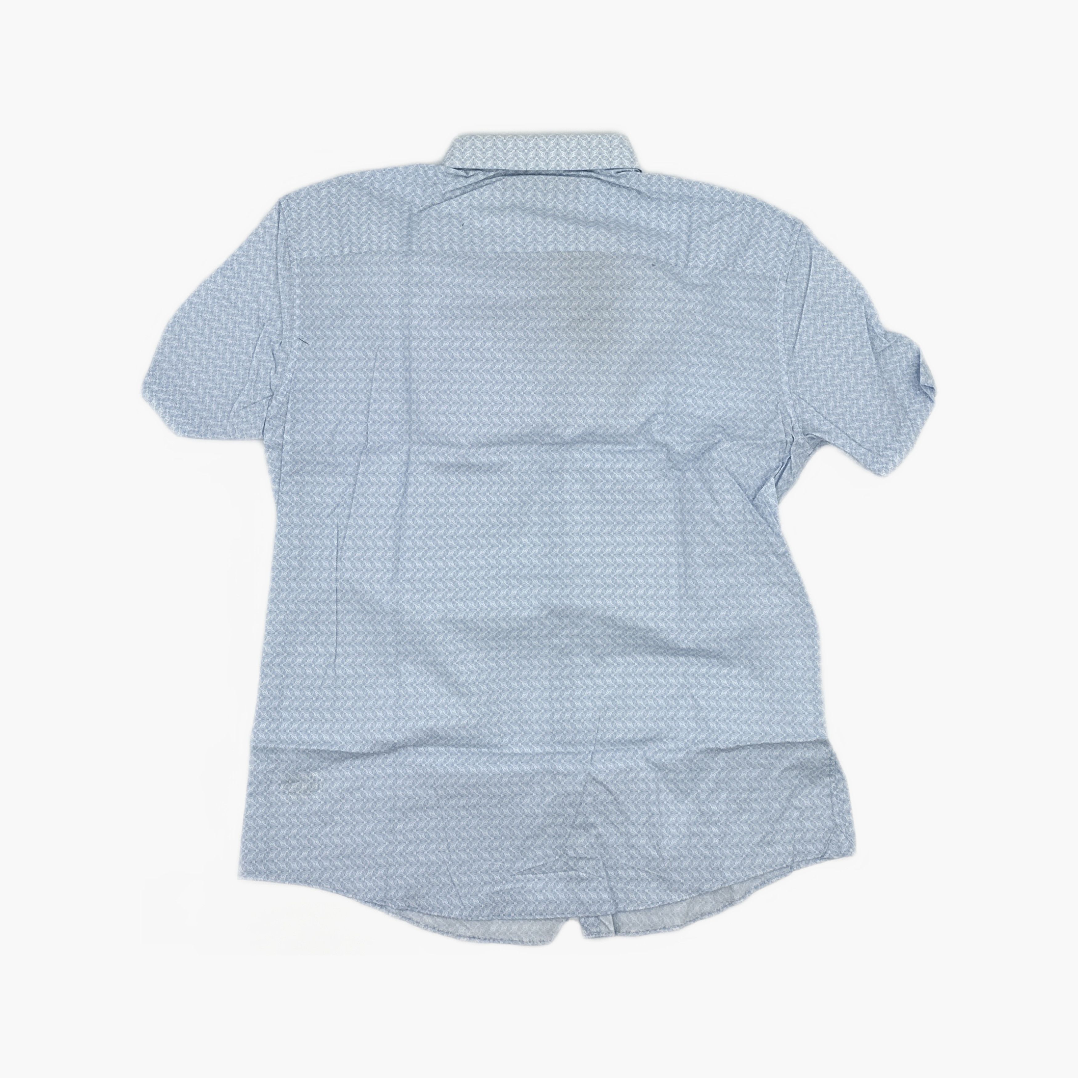 Givenchy Givenchy Geometric Print Short Sleeve Shirt L Size US L / EU 52-54 / 3 - 2 Thumbnail