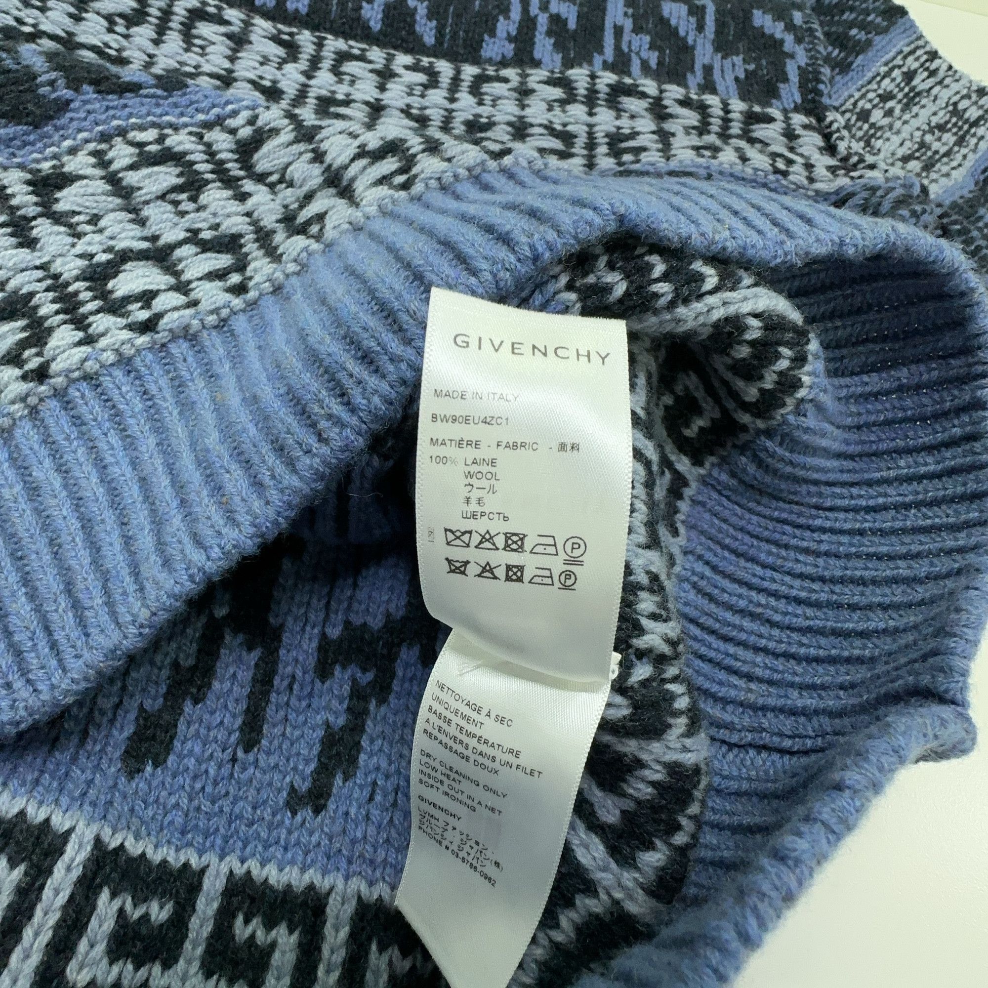 Givenchy Givenchy x Chito Patterned Wool Sweater Size S Size US S / EU 44-46 / 1 - 3 Thumbnail