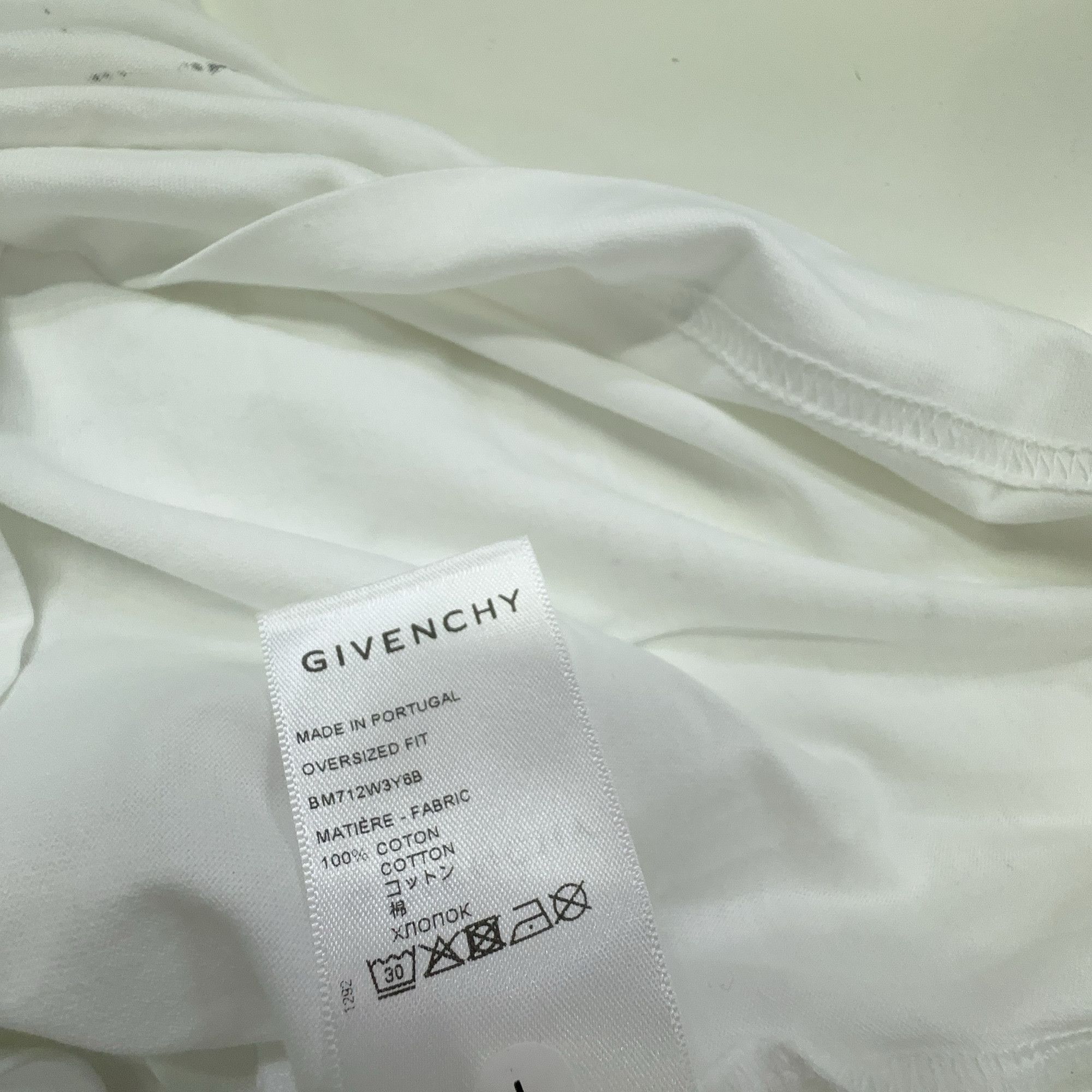 Givenchy Givenchy Brush Print T-Shirt Size XXL Size US XXL / EU 58 / 5 - 5 Thumbnail