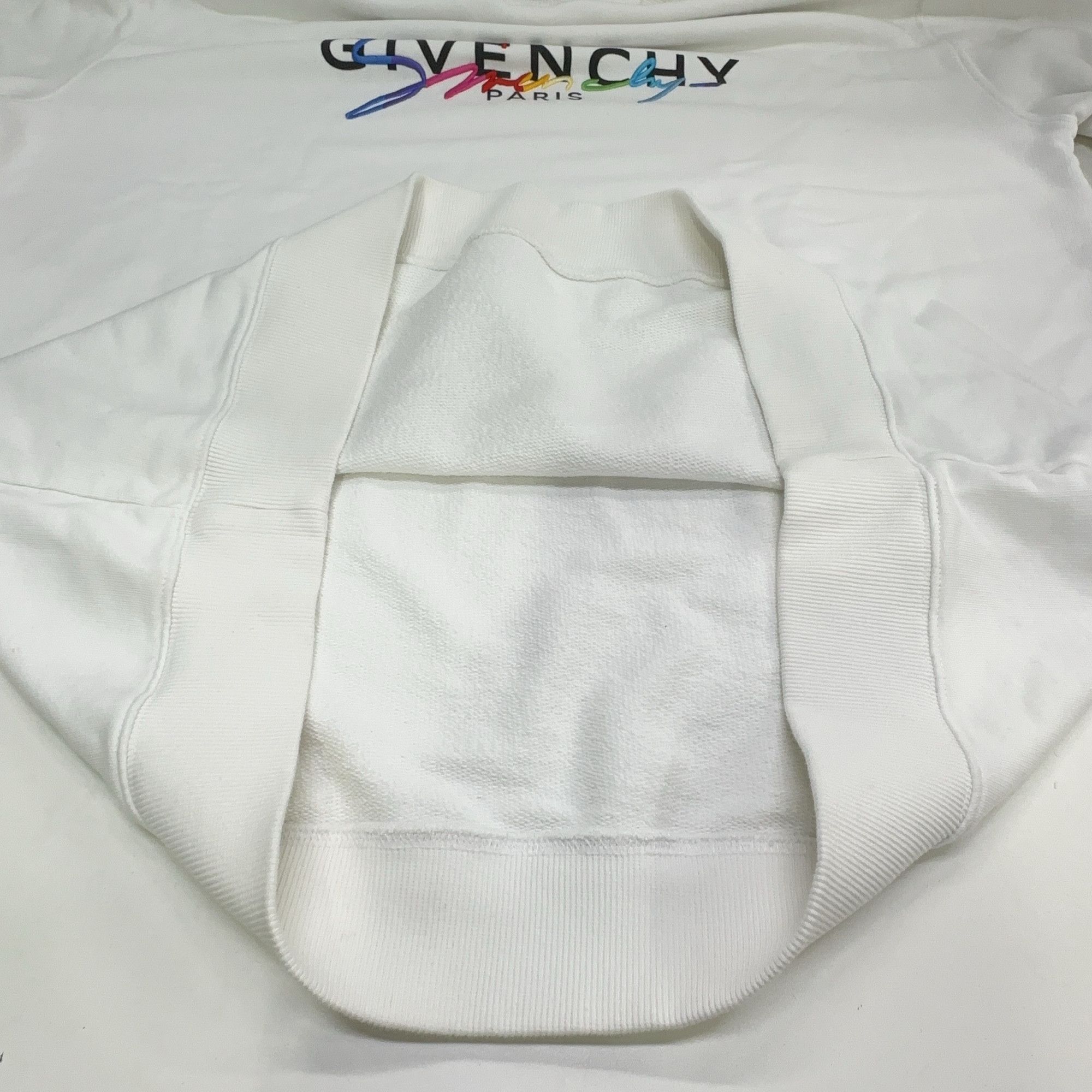 Givenchy Givenchy Logo Graphic Sweatshirt Size 4XL Size US XXL / EU 58 / 5 - 11 Thumbnail
