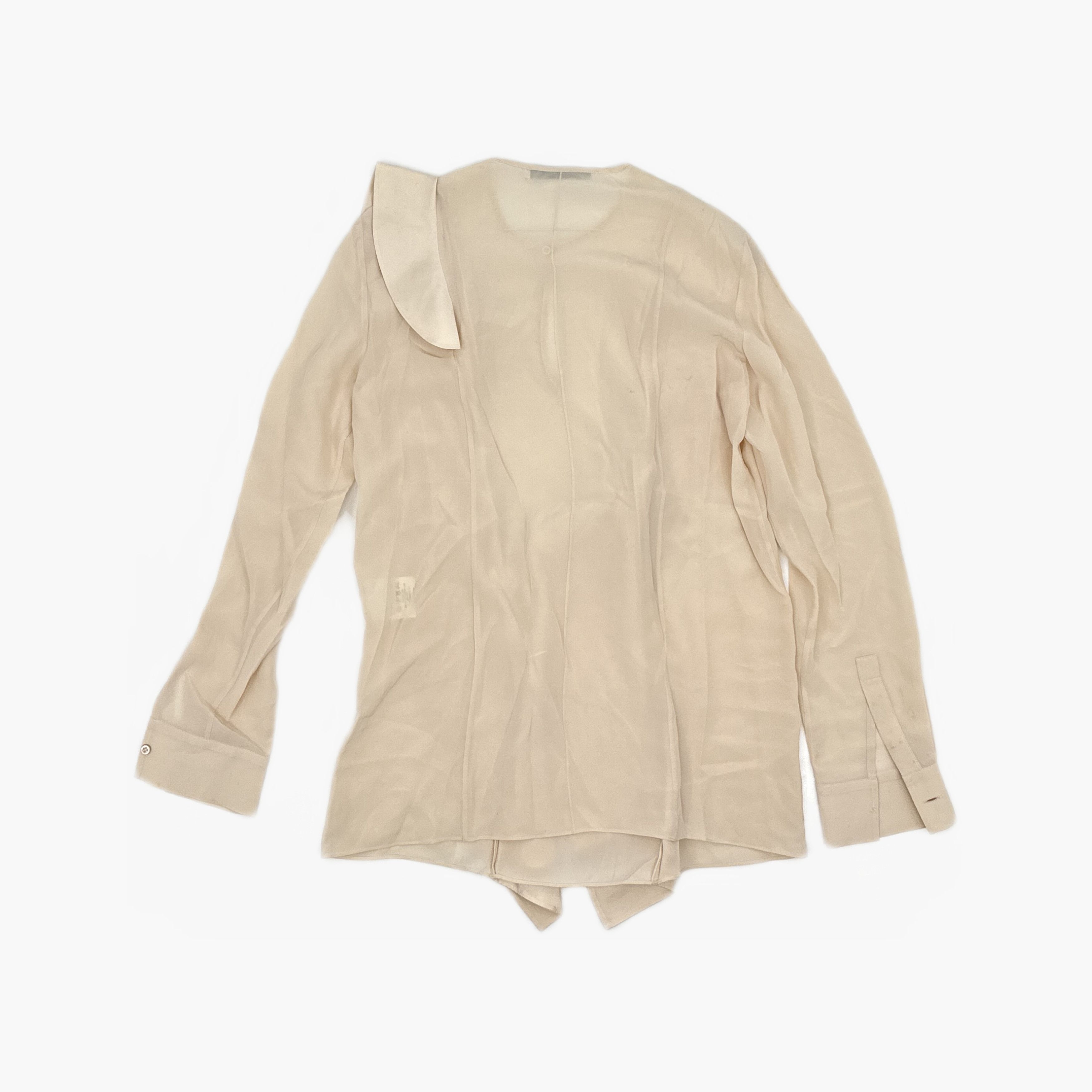 Givenchy Givenchy Silk Ruffle Blouse Size 36 Size XS / US 0-2 / IT 36-38 - 2 Thumbnail
