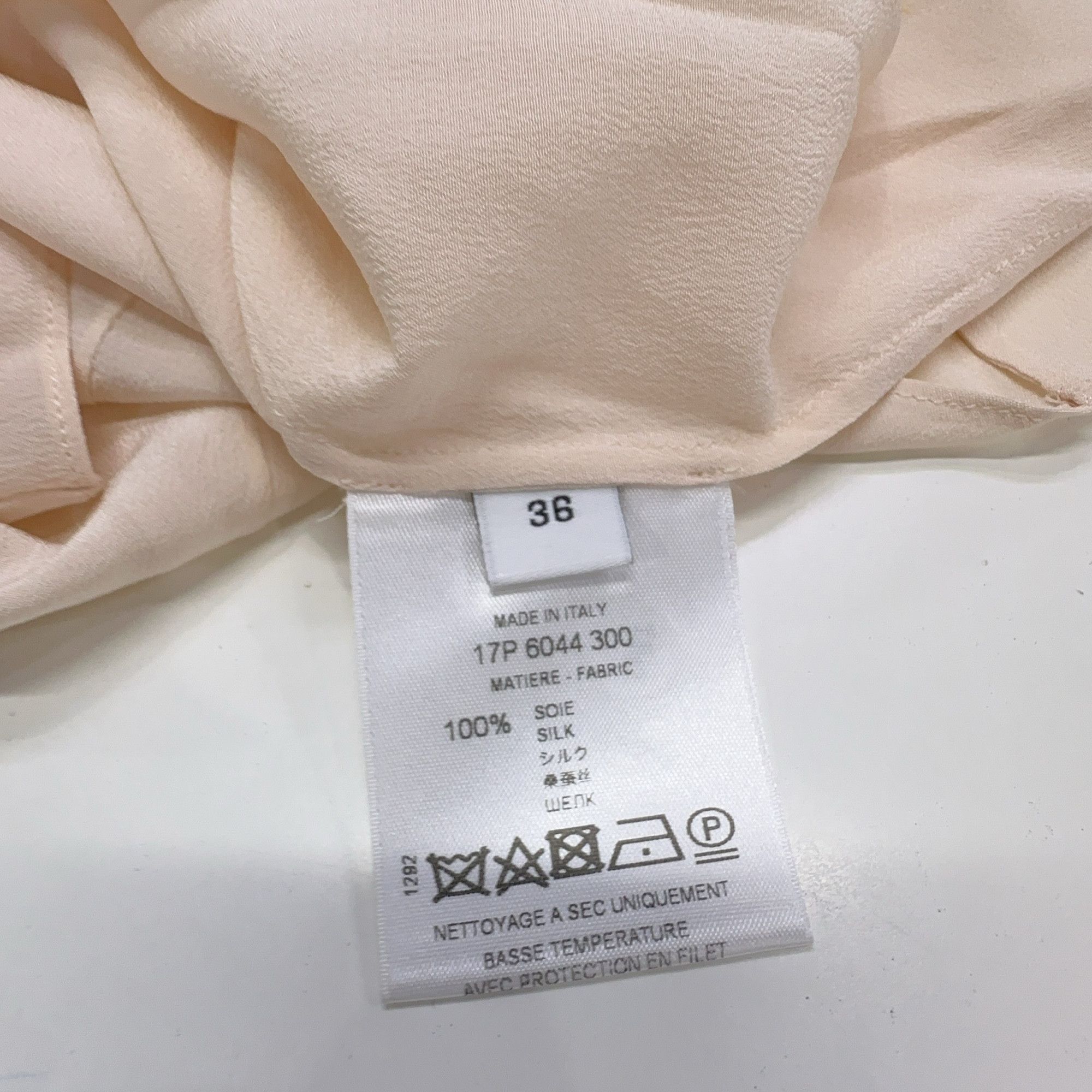 Givenchy Givenchy Silk Ruffle Blouse Size 36 Size XS / US 0-2 / IT 36-38 - 4 Thumbnail