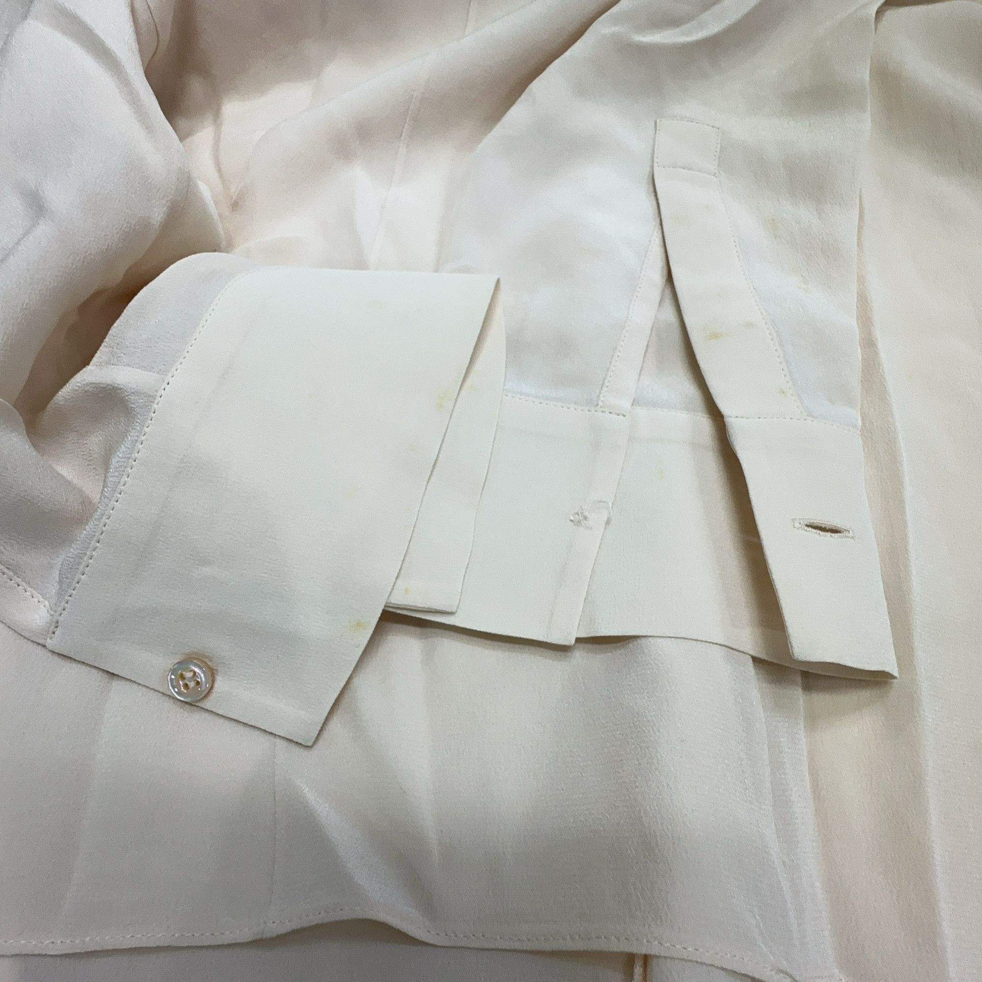 Givenchy Givenchy Silk Ruffle Blouse Size 36 Size XS / US 0-2 / IT 36-38 - 5 Thumbnail