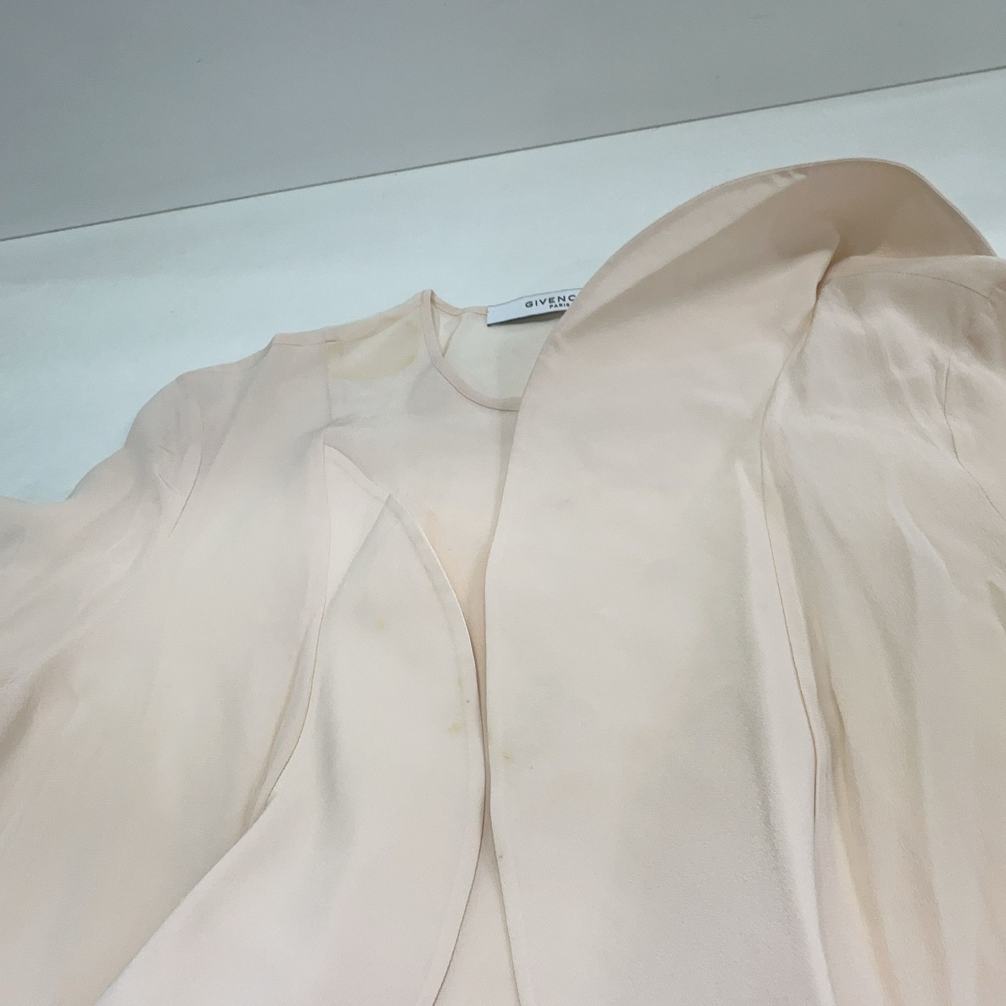 Givenchy Givenchy Silk Ruffle Blouse Size 36 Size XS / US 0-2 / IT 36-38 - 8 Thumbnail