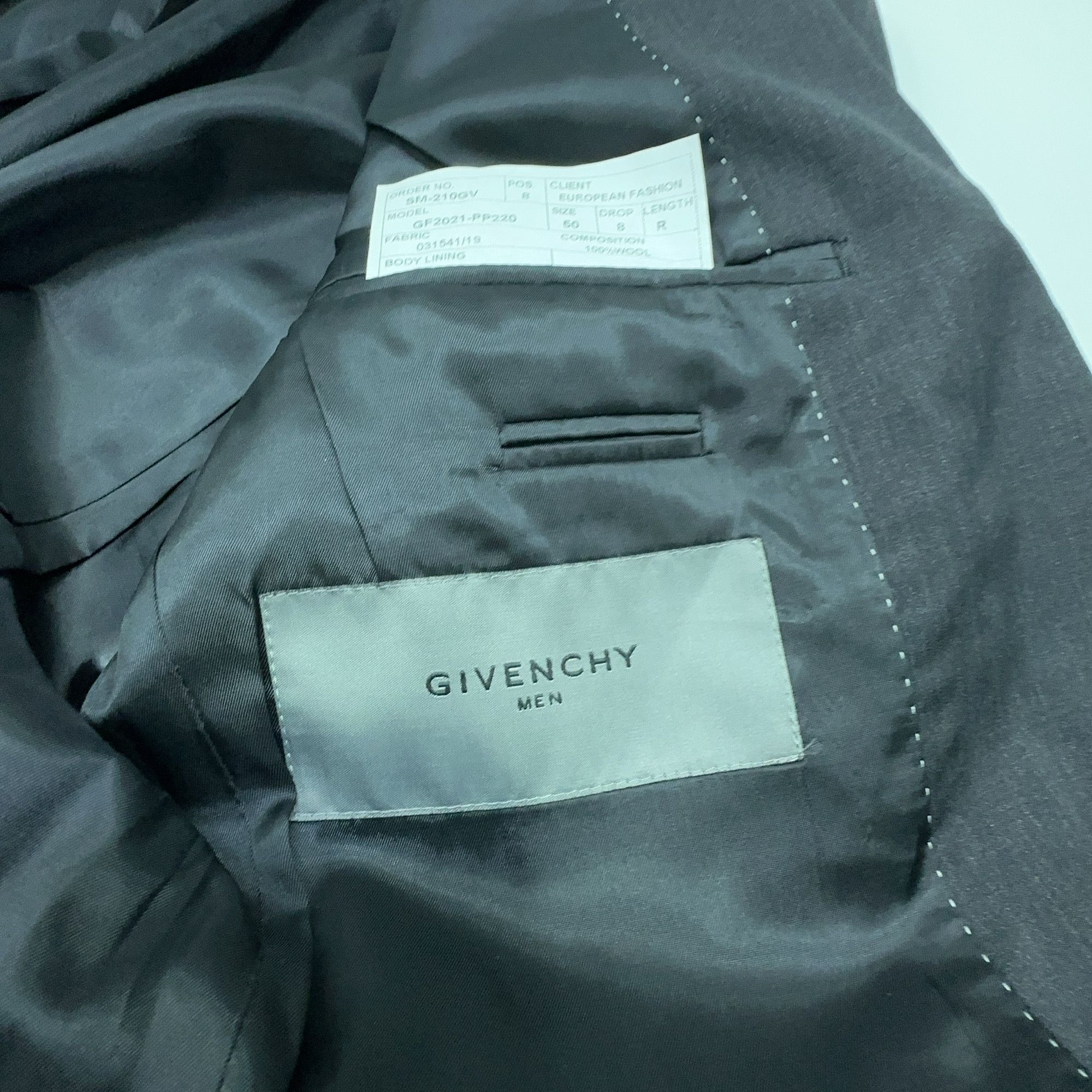 Givenchy Givenchy Wool Blazer Size 40R Size 40R - 4 Thumbnail