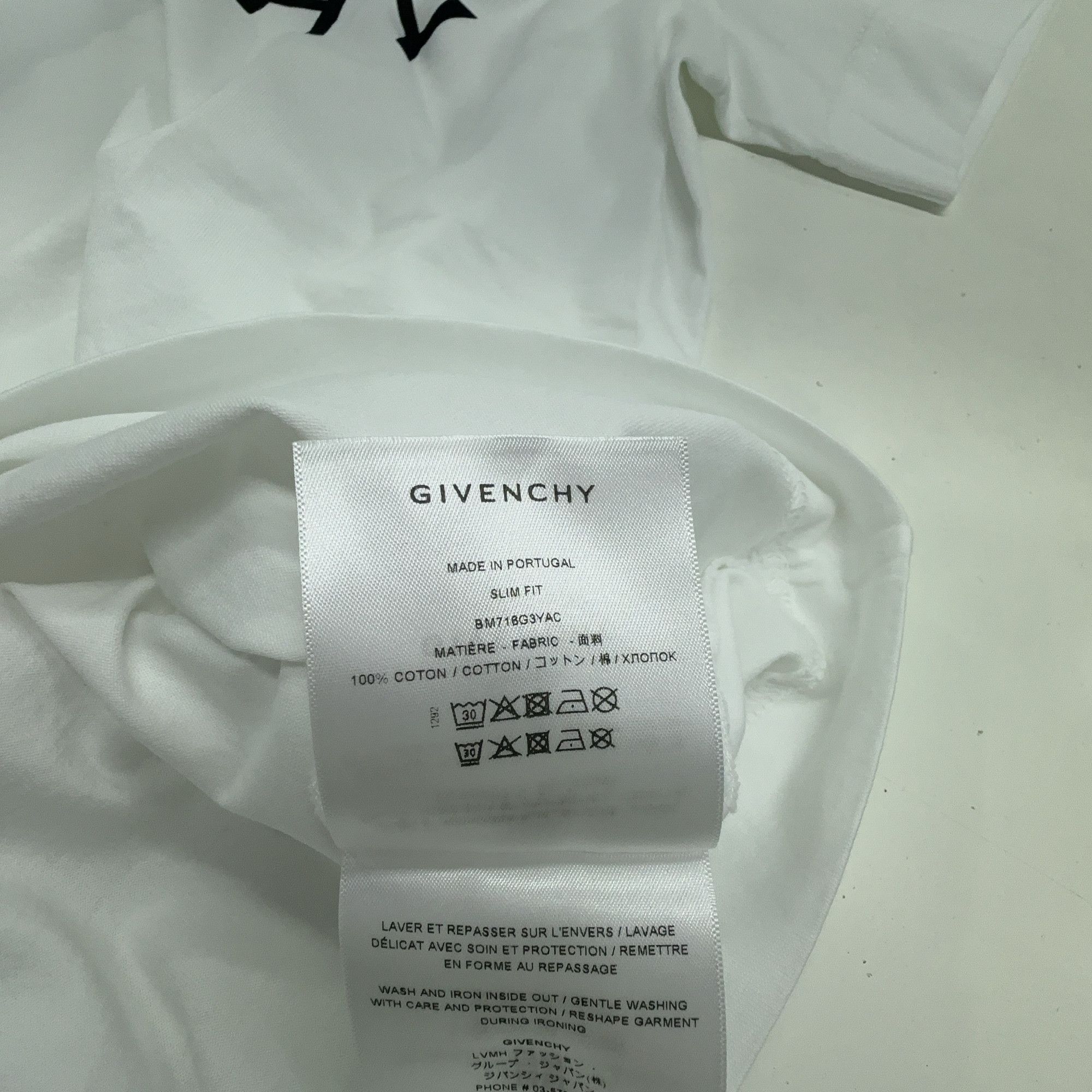 Givenchy Givenchy Logo T-Shirt Size S Size US S / EU 44-46 / 1 - 6 Thumbnail